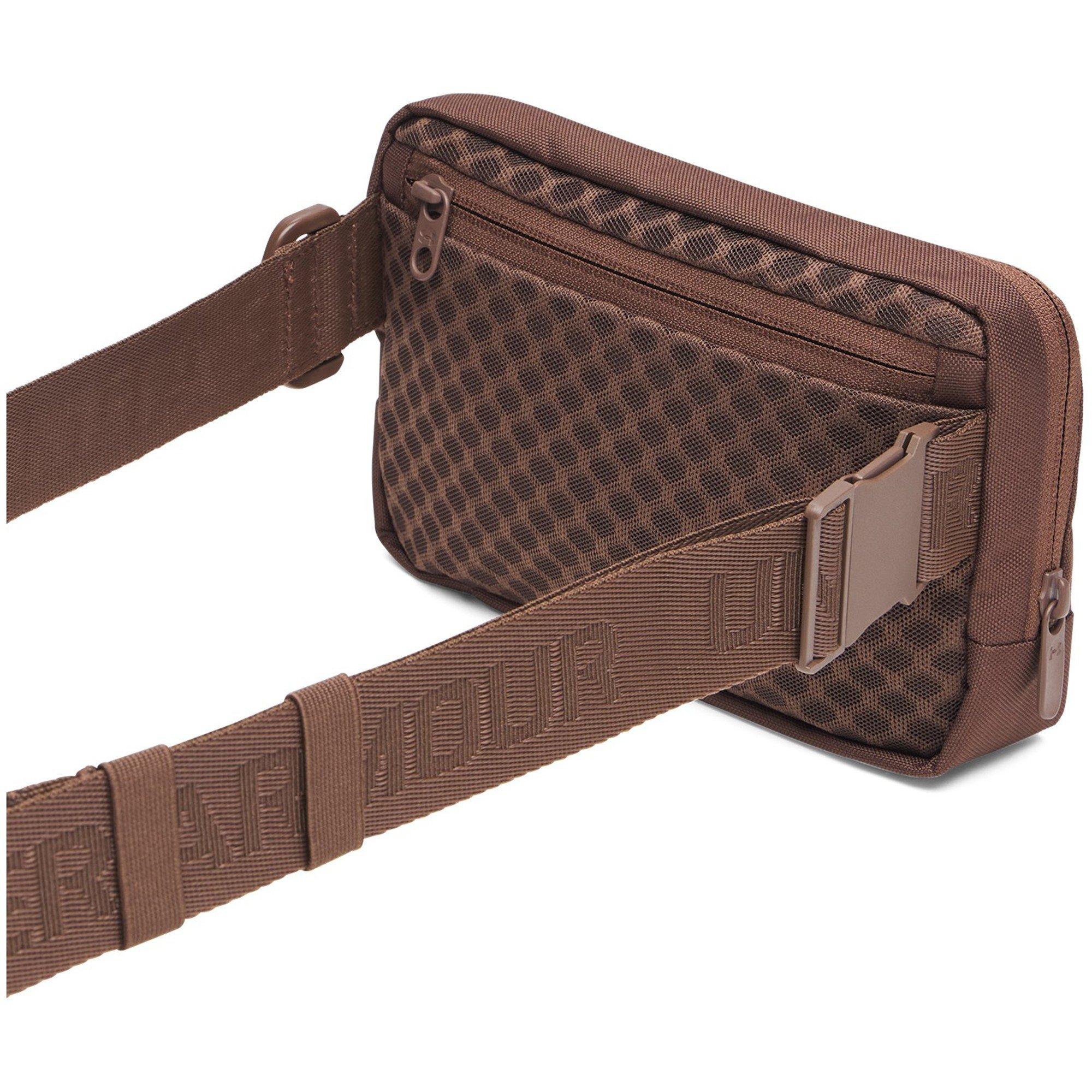 Brown/White - Under Armour - Loudon Satchel Strap Bum Bag - 4