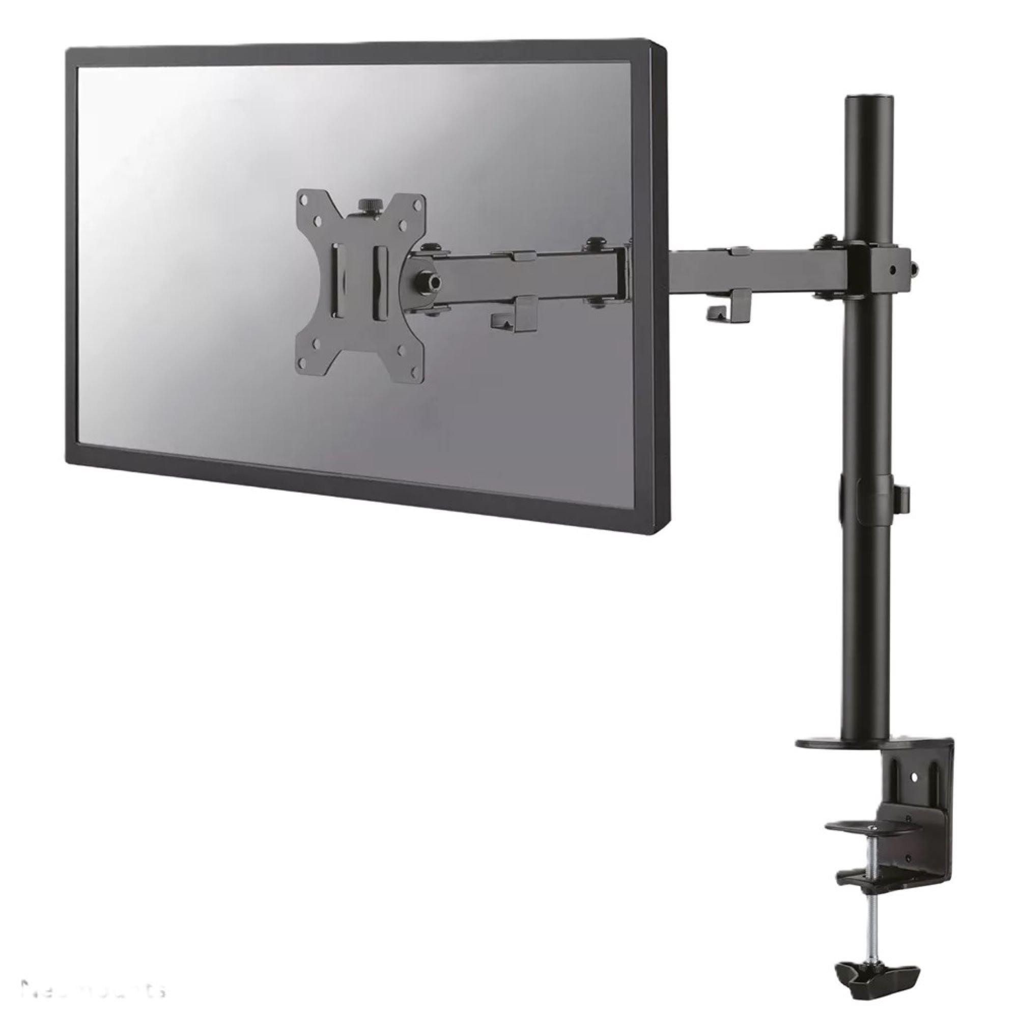 Black - Neomounts - Neomounts FPMA-D550BLACK Tilt Swivel Rotate Monitor arm 10-32 Inch - 1