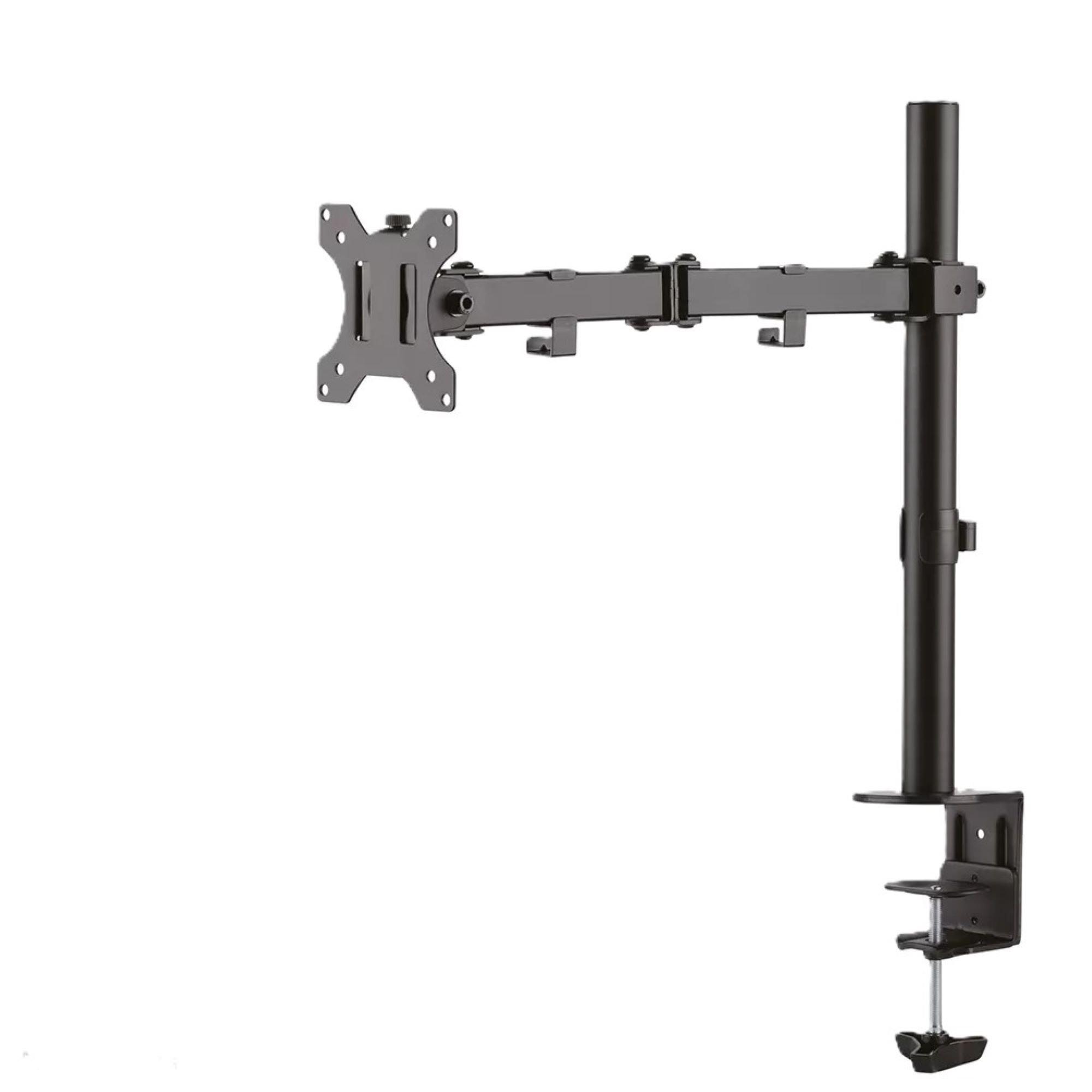Black - Neomounts - Neomounts FPMA-D550BLACK Tilt Swivel Rotate Monitor arm 10-32 Inch - 2