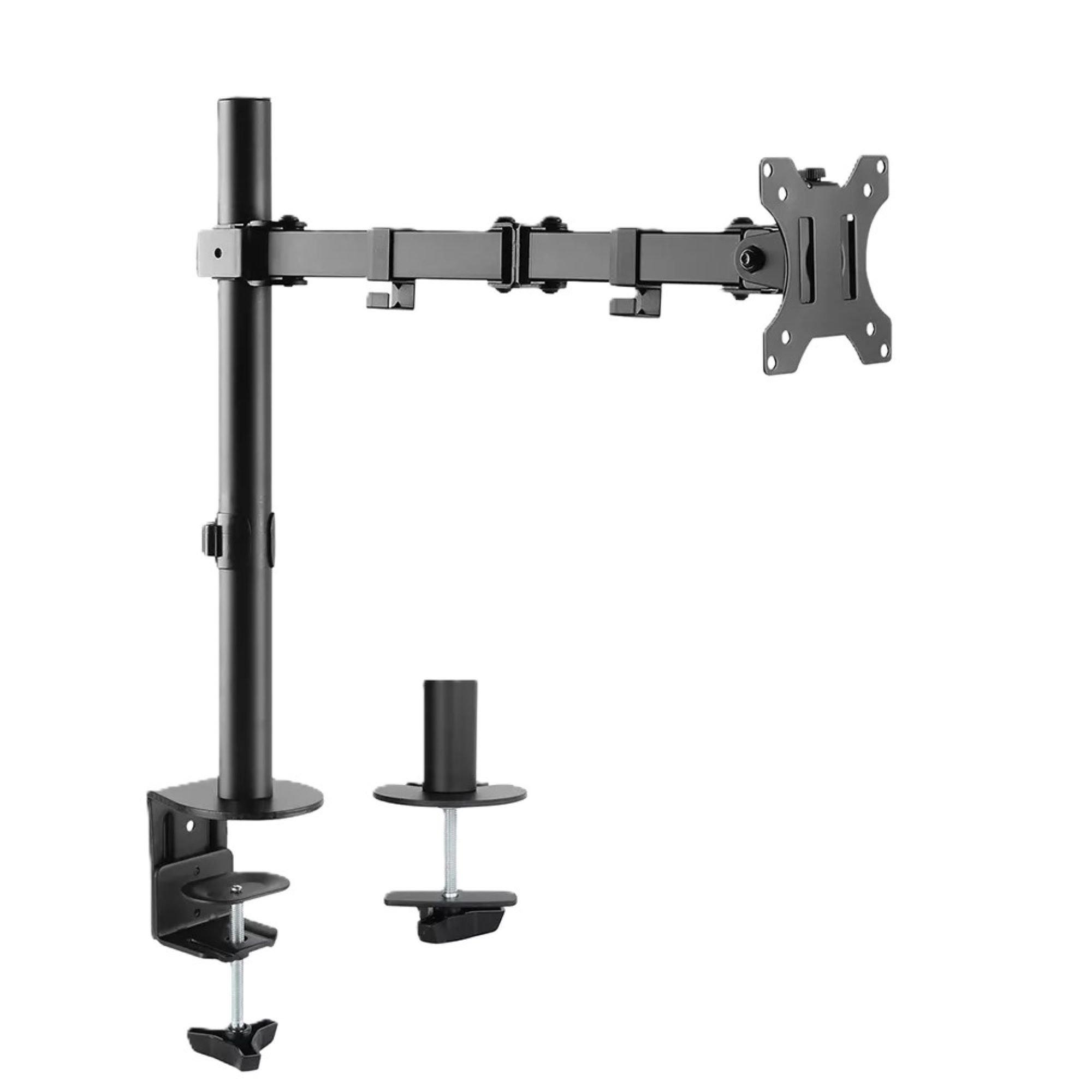 Black - Neomounts - Neomounts FPMA-D550BLACK Tilt Swivel Rotate Monitor arm 10-32 Inch - 3