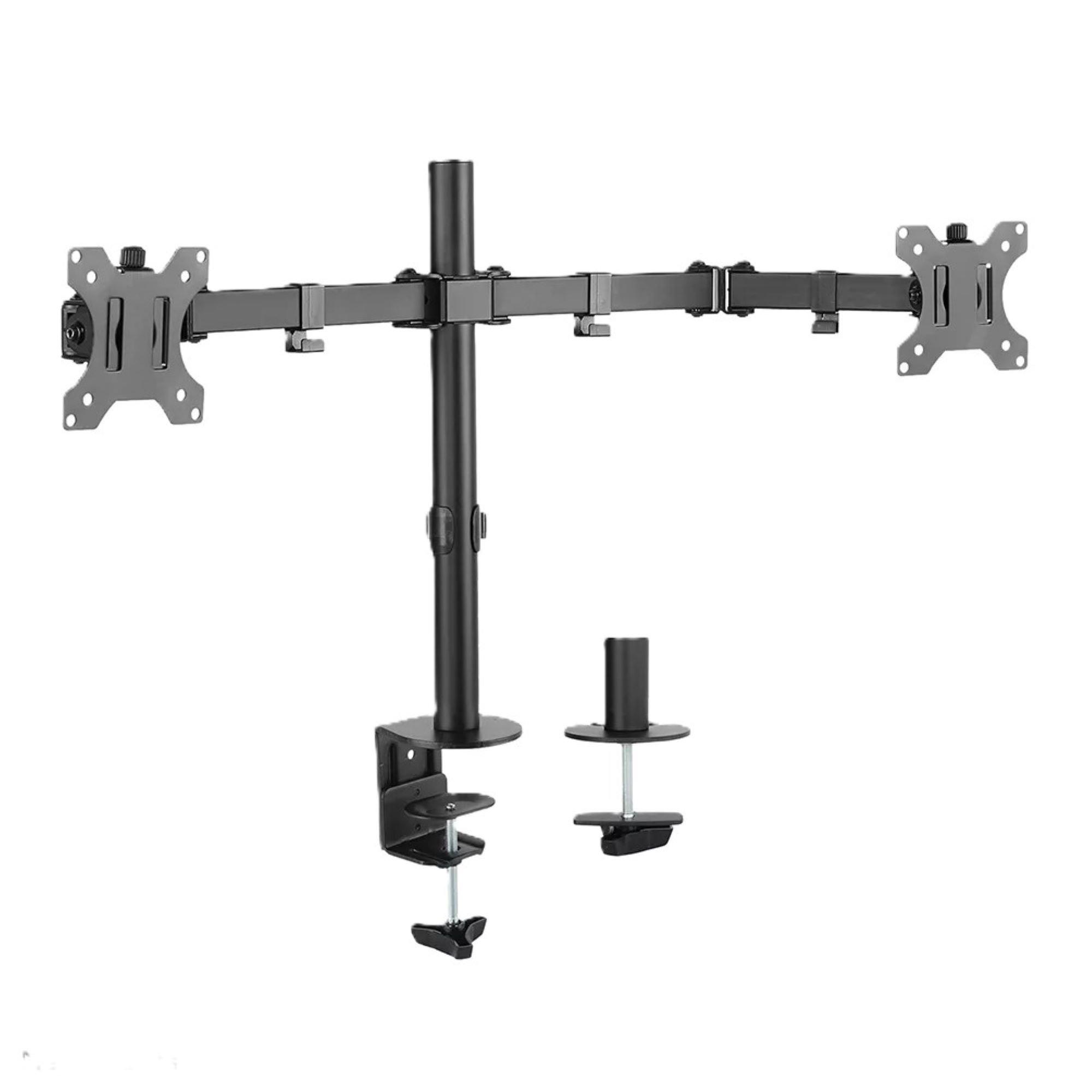 Black - Neomounts - Neomounts FPMA-D550DBLACK Tilt Swivel and Rotate Monitor arm 10-32 Inch - 3