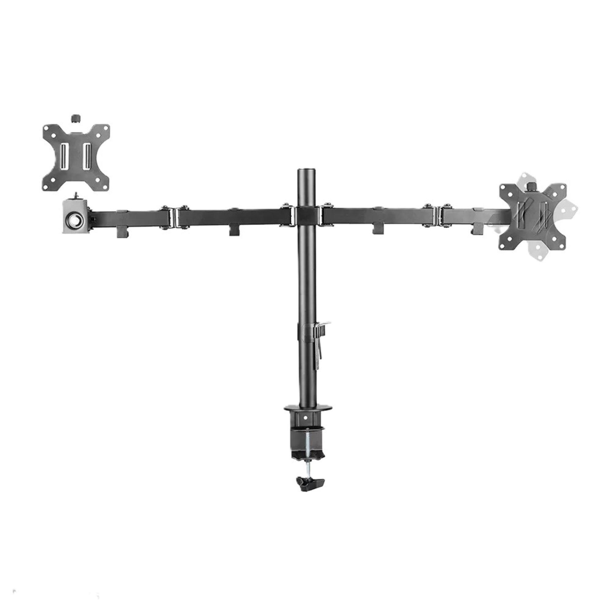 Black - Neomounts - Neomounts FPMA-D550DBLACK Tilt Swivel and Rotate Monitor arm 10-32 Inch - 6