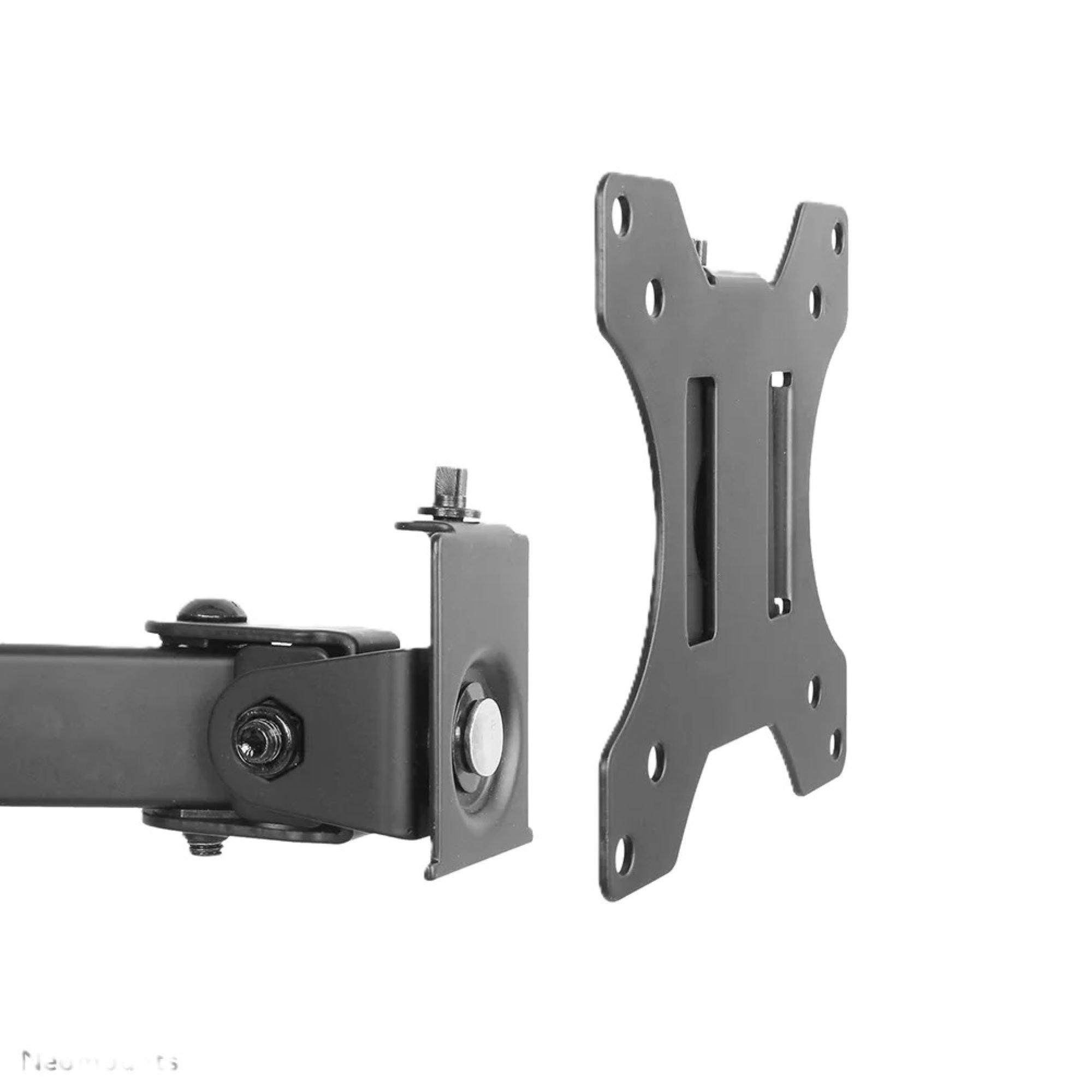 Black - Neomounts - Neomounts FPMA-D550DBLACK Tilt Swivel and Rotate Monitor arm 10-32 Inch - 9