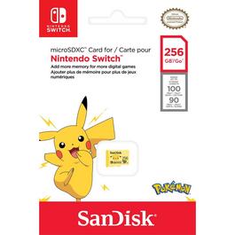 SanDisk 256GB NSW MicroSD 10