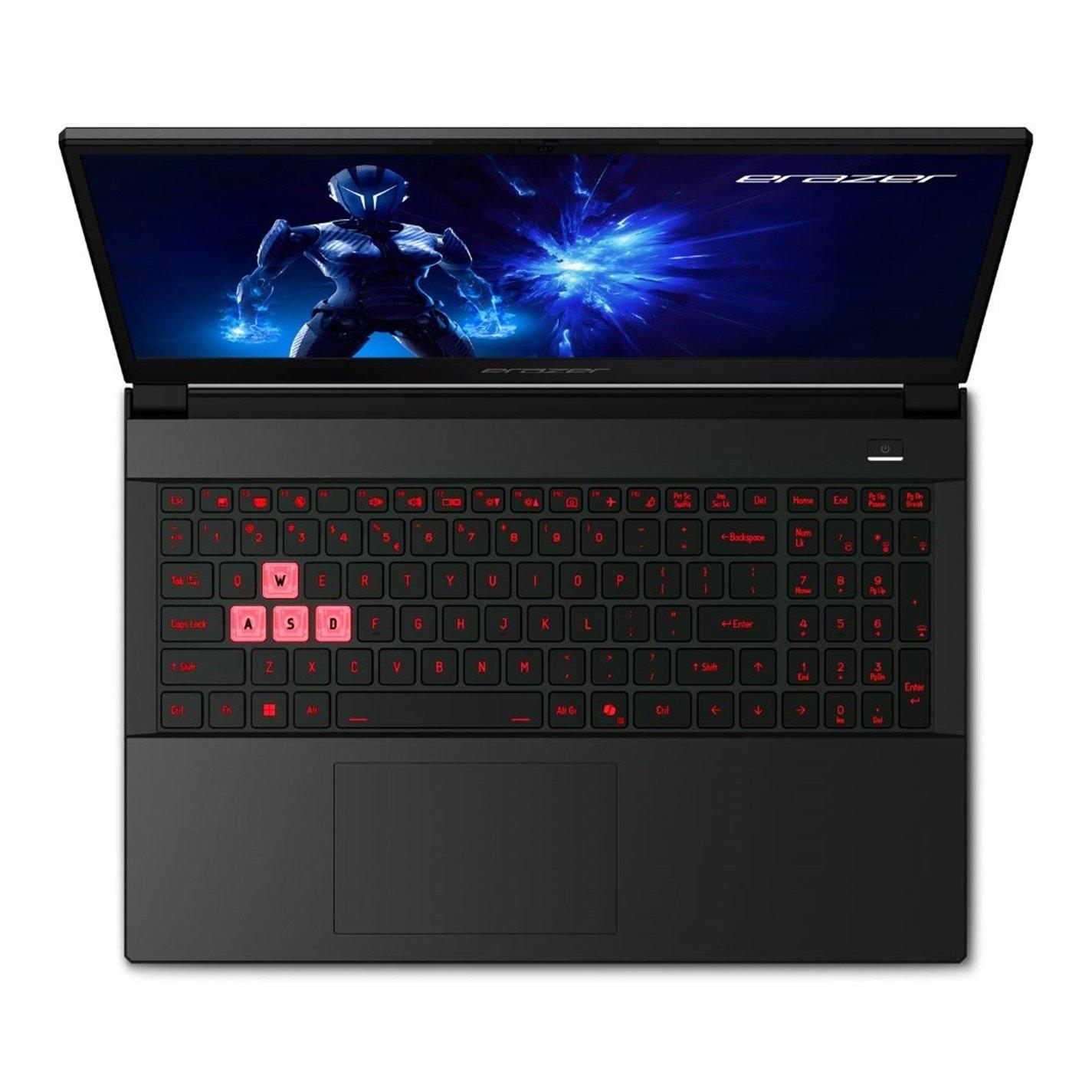 Black - Medion - Erazer Deputy 15 15.6 Inch Gaming Laptop Core i5 13420H Nvidia RTX 5060 Windows 11 Home - 2