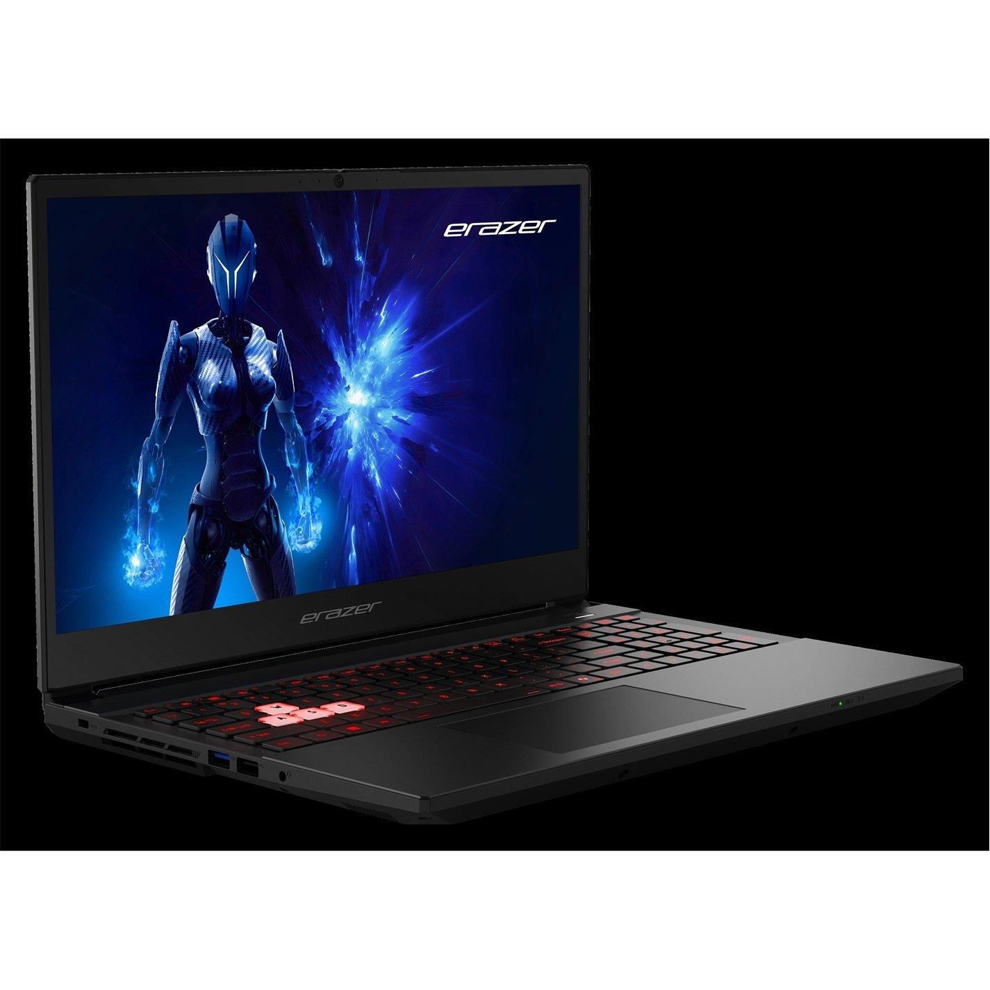 Black - Medion - Erazer Deputy 15 15.6 Inch Gaming Laptop Core i5 13420H Nvidia RTX 5060 Windows 11 Home - 8