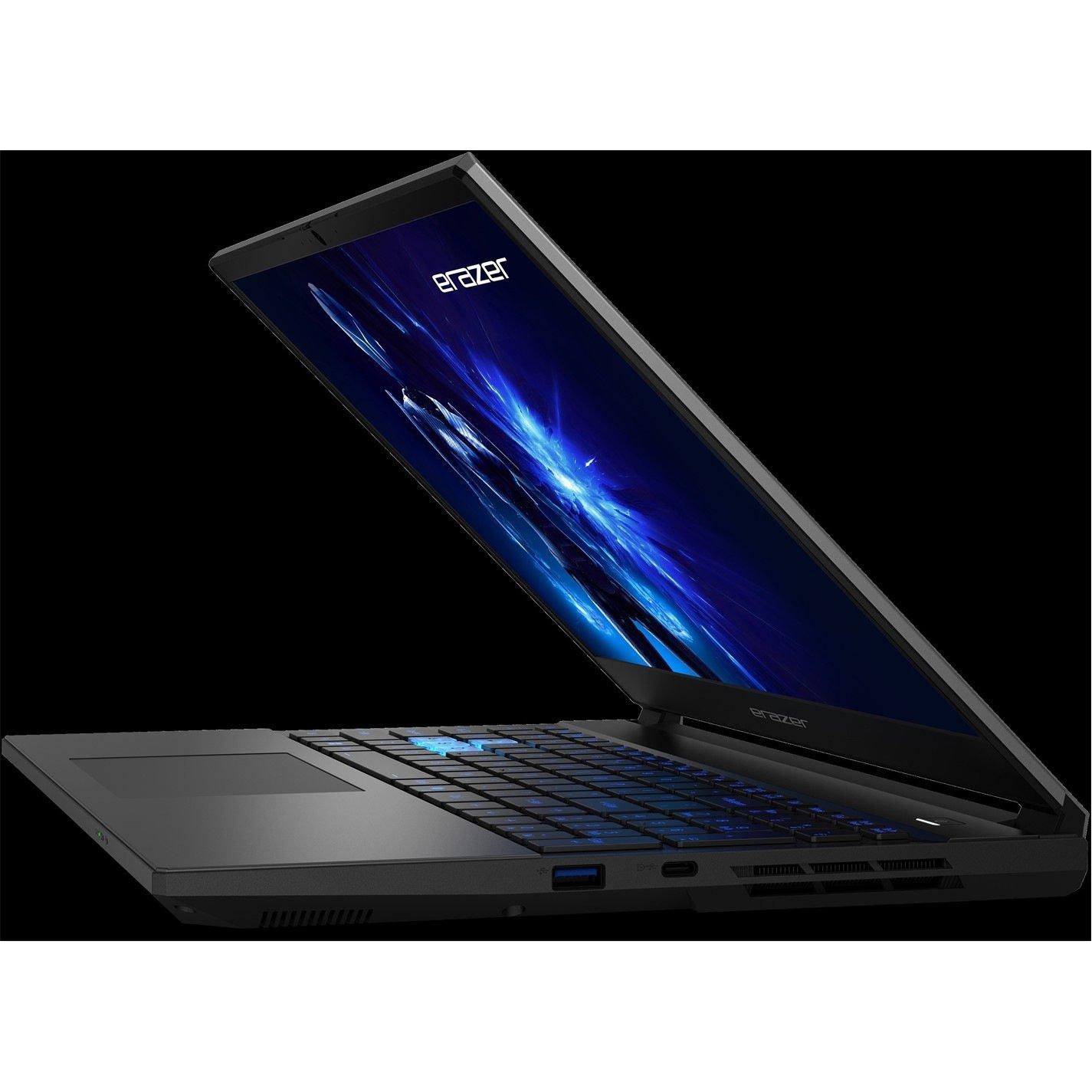 Black - Medion - Erazer Deputy 15 15.6 Inch Gaming Laptop Core i5 13420H Nvidia RTX 5060 Windows 11 Home - 9