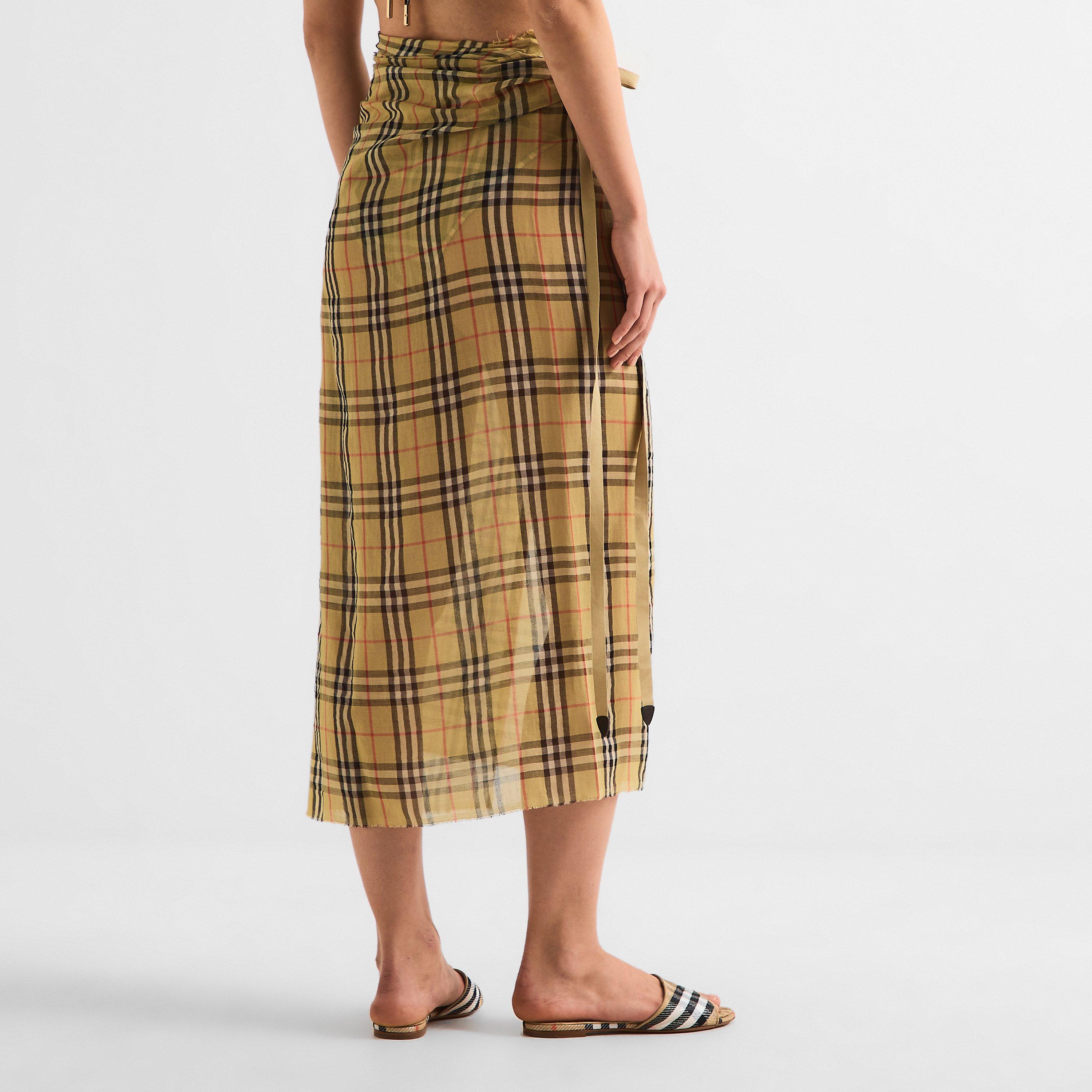 Sand - Burberry - Women's Sarongs - 4