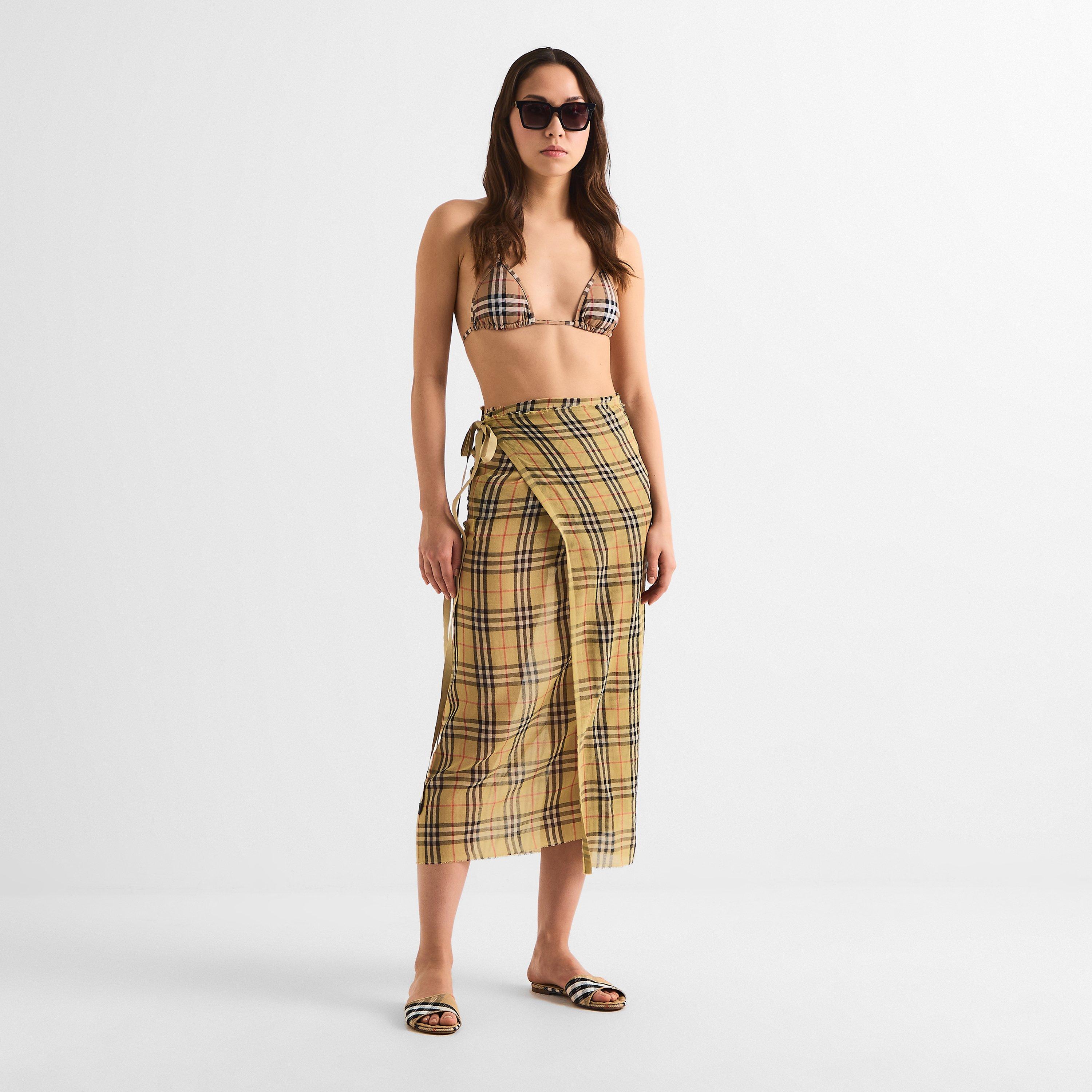 Sand - Burberry - Women's Sarongs - 6