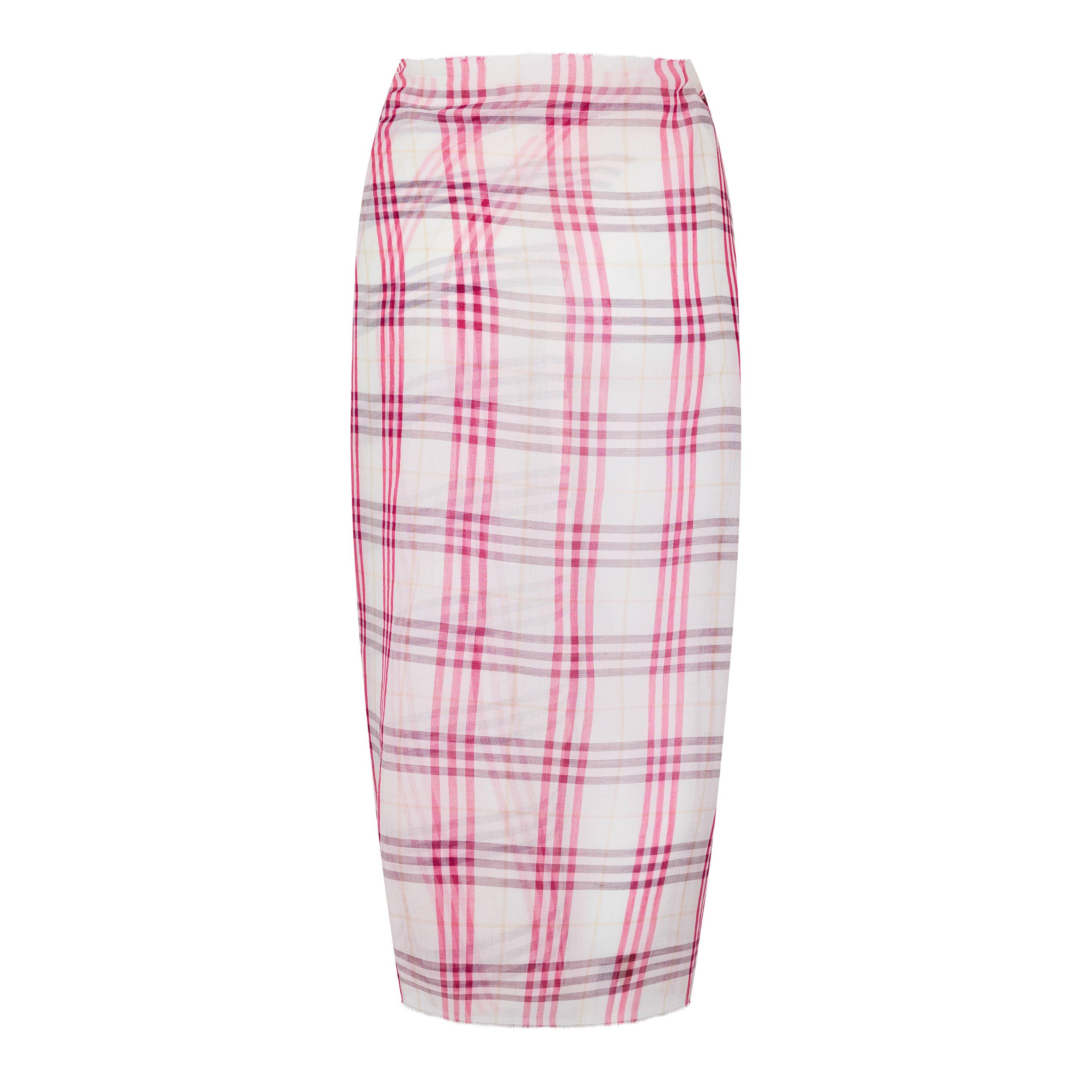 Aubergine - Burberry - Women's Sarongs - 2