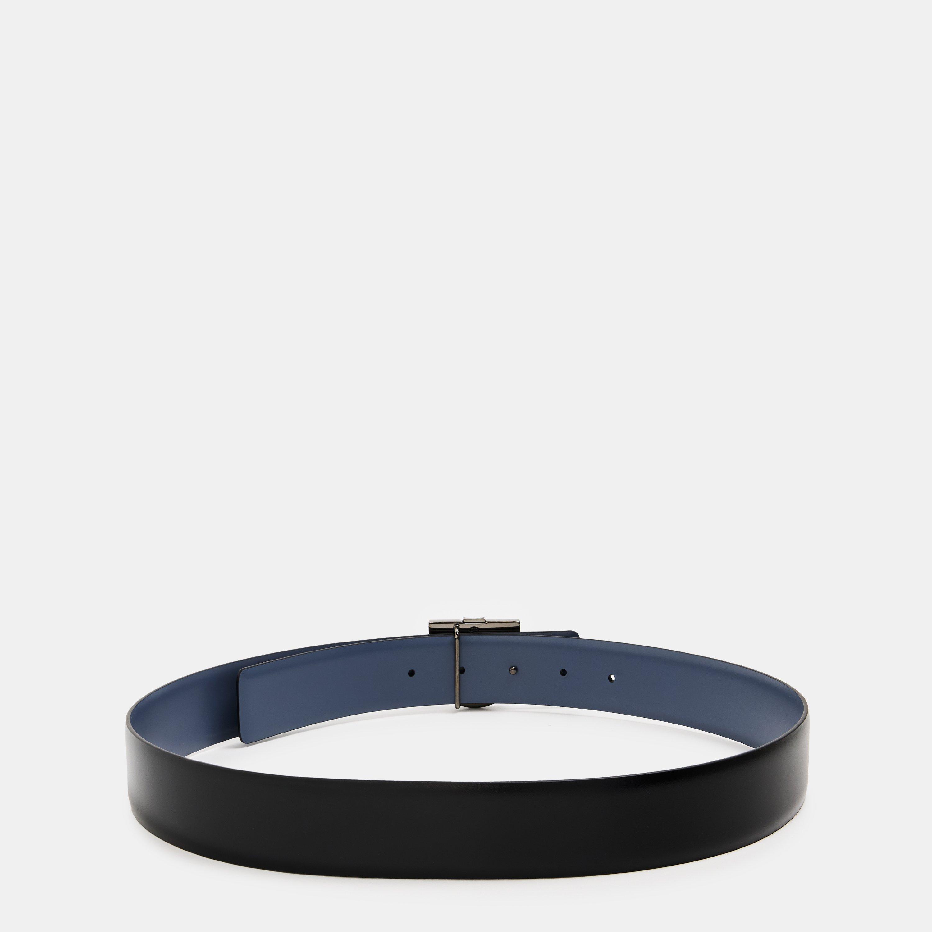 Nero - Ferragamo - Men's Leather Belt - 2