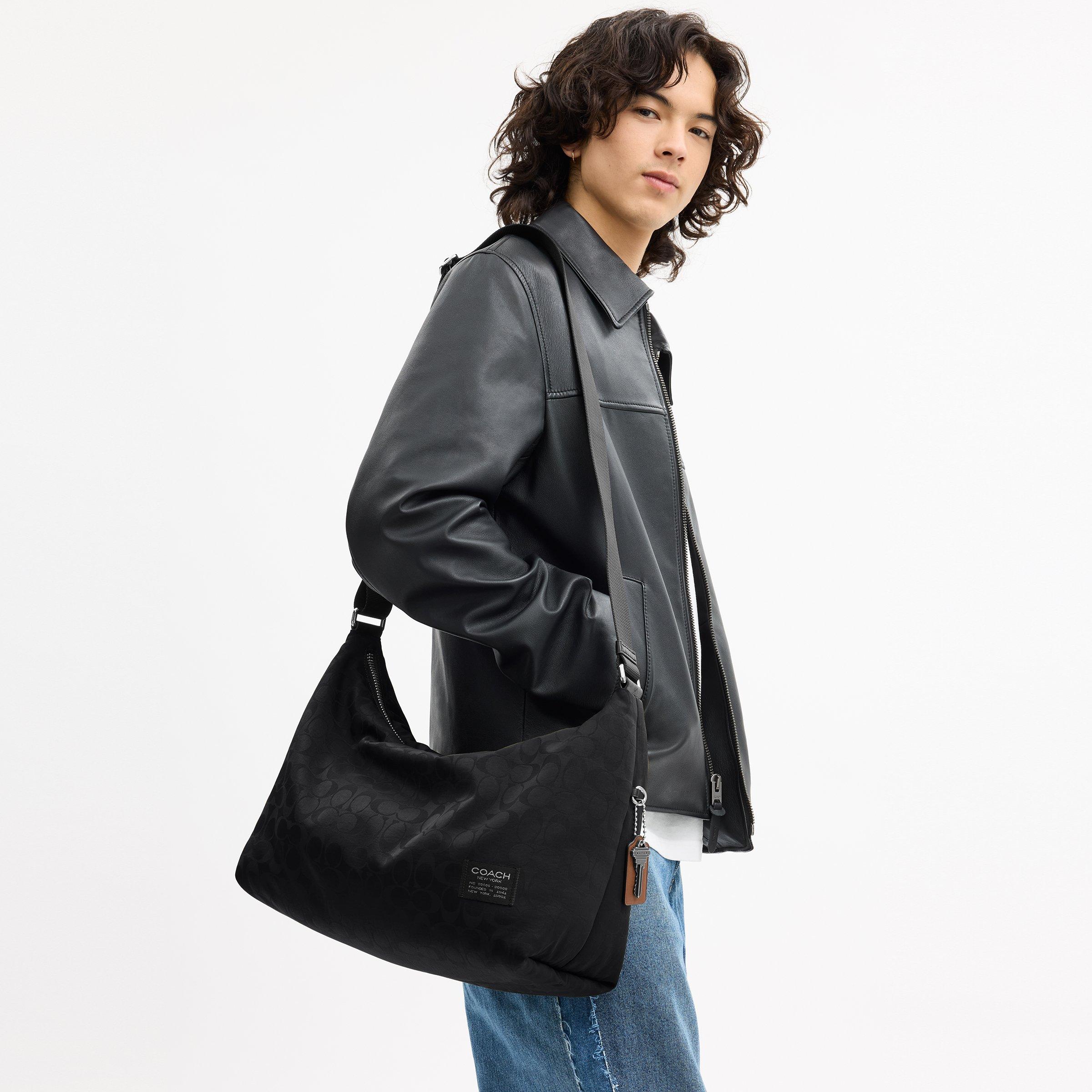 Black - Coach - Leo Crossbody Bag