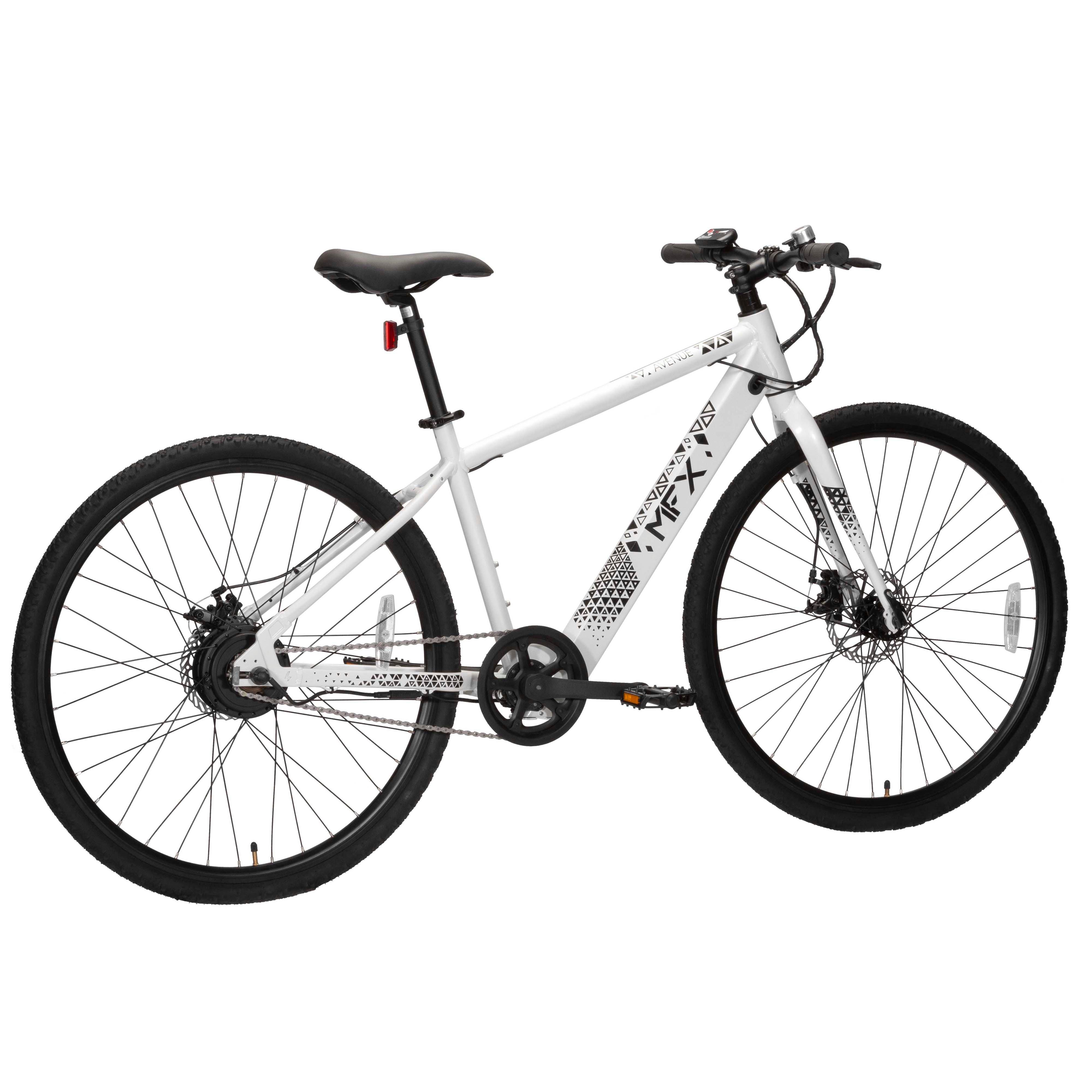 White - Muddyfox - Electric Avenue Hybrid Bike - 2