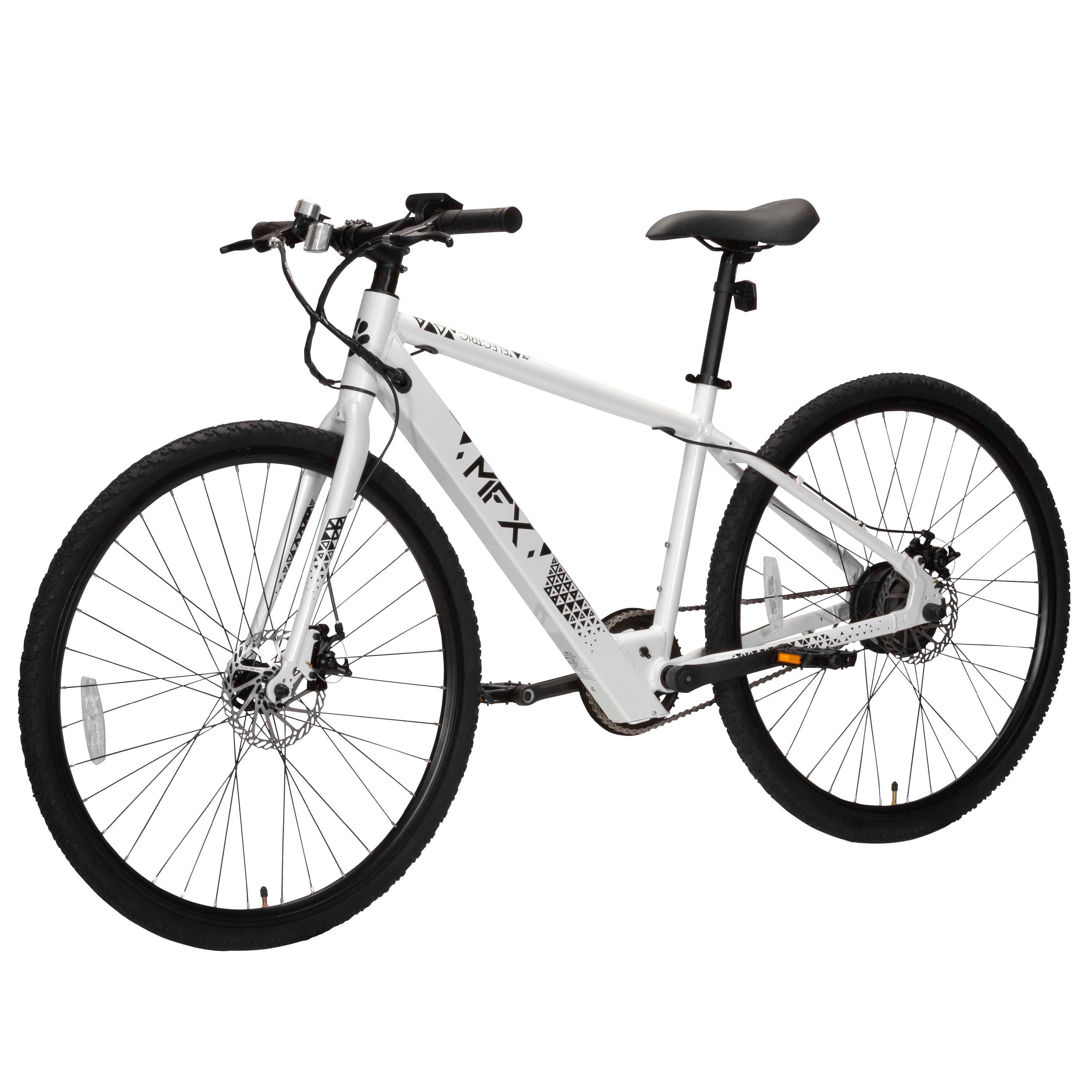 White - Muddyfox - Electric Avenue Hybrid Bike - 3