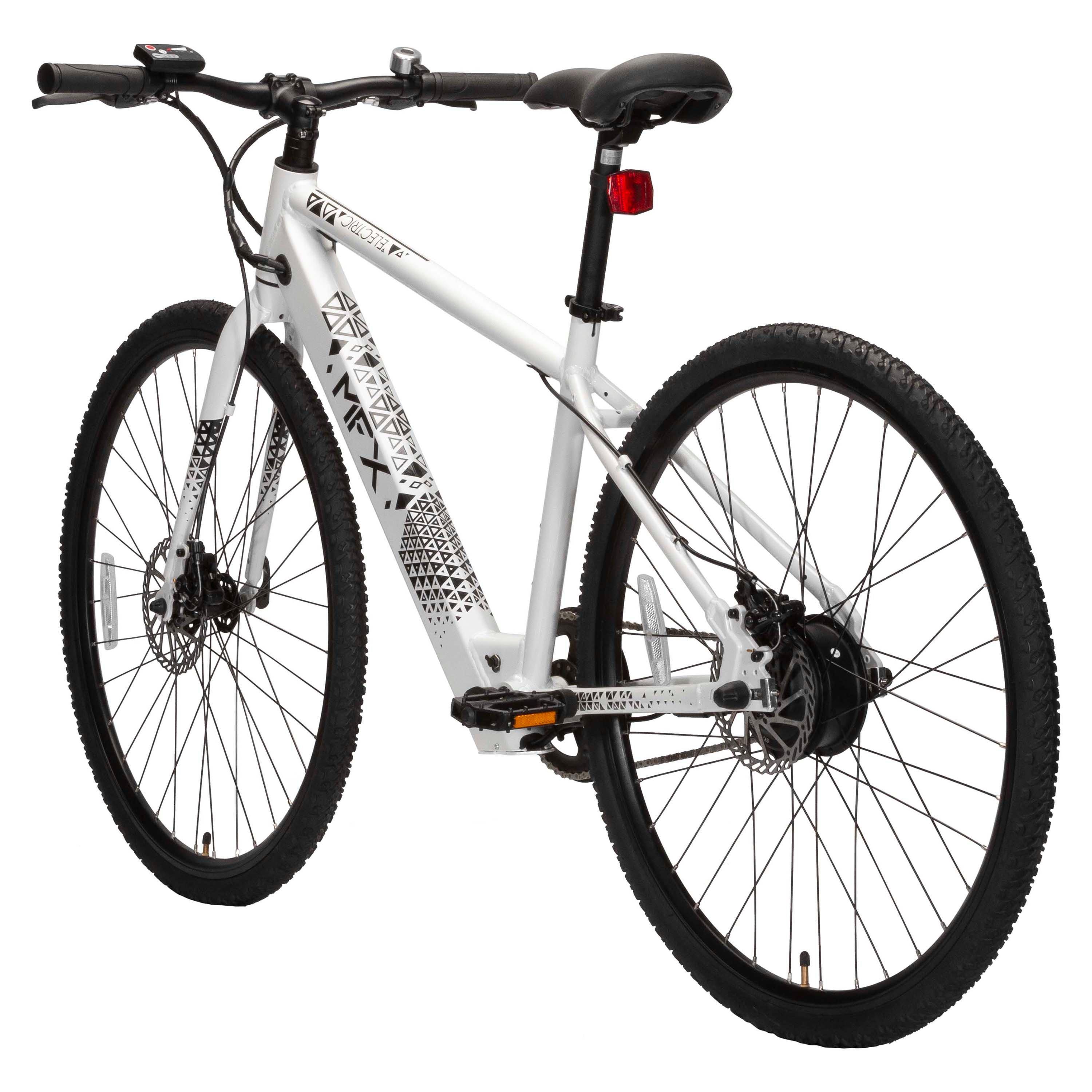 White - Muddyfox - Electric Avenue Hybrid Bike - 4