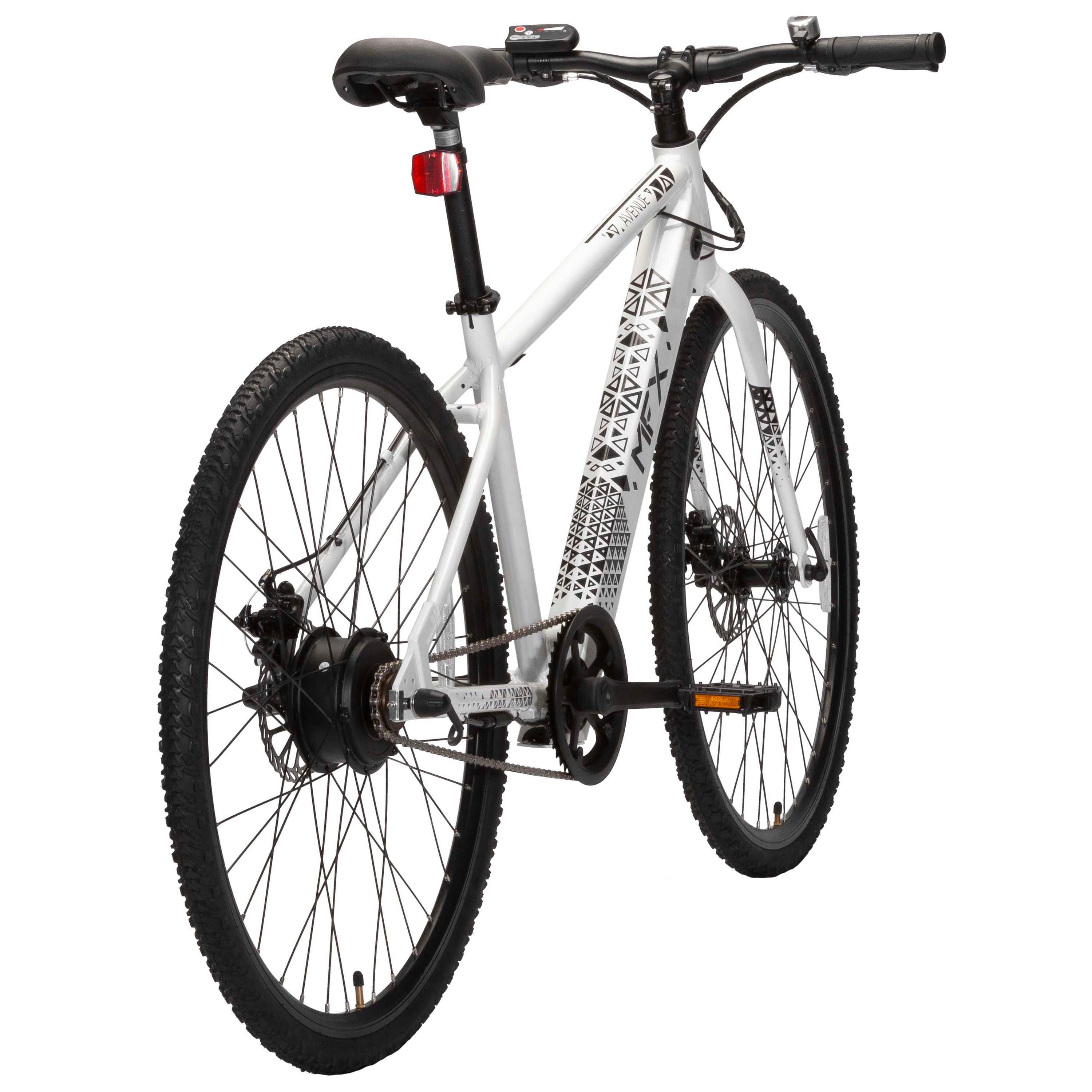 White - Muddyfox - Electric Avenue Hybrid Bike - 5