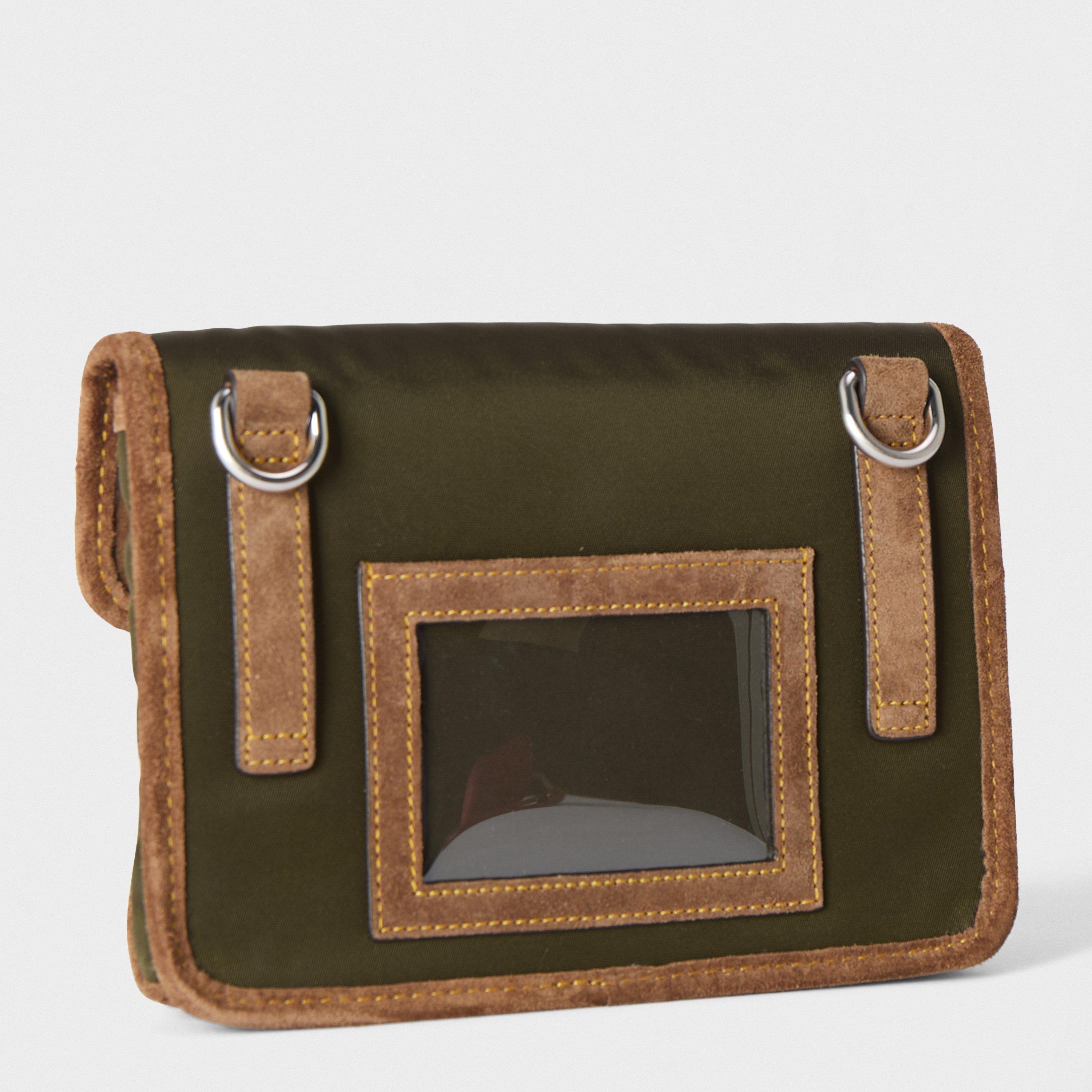 Brown - Prada - Men's Nylon Cross Body Bags - 2