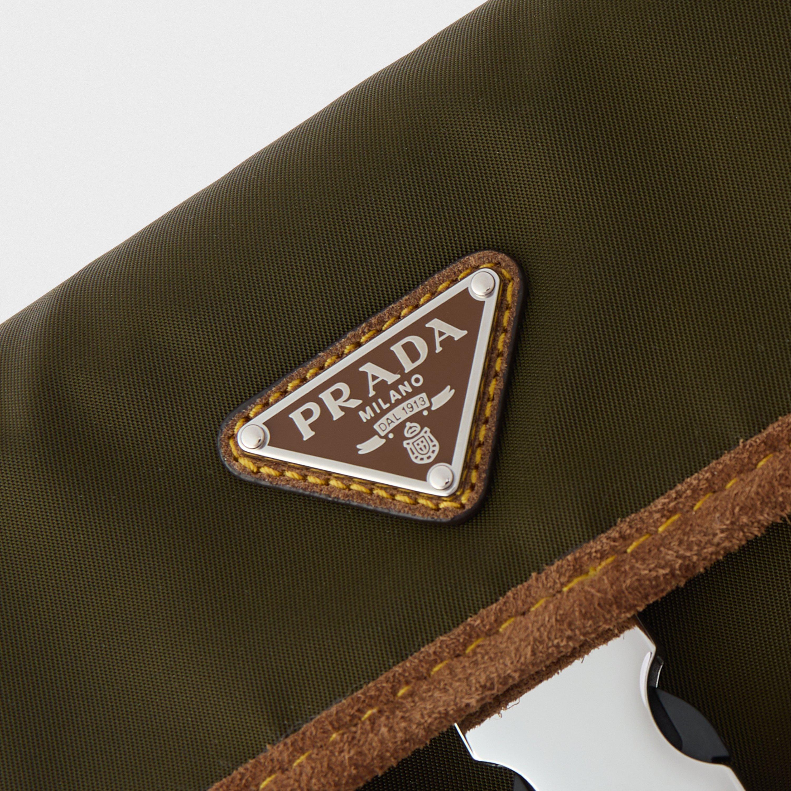 Brown - Prada - Men's Nylon Cross Body Bags - 4