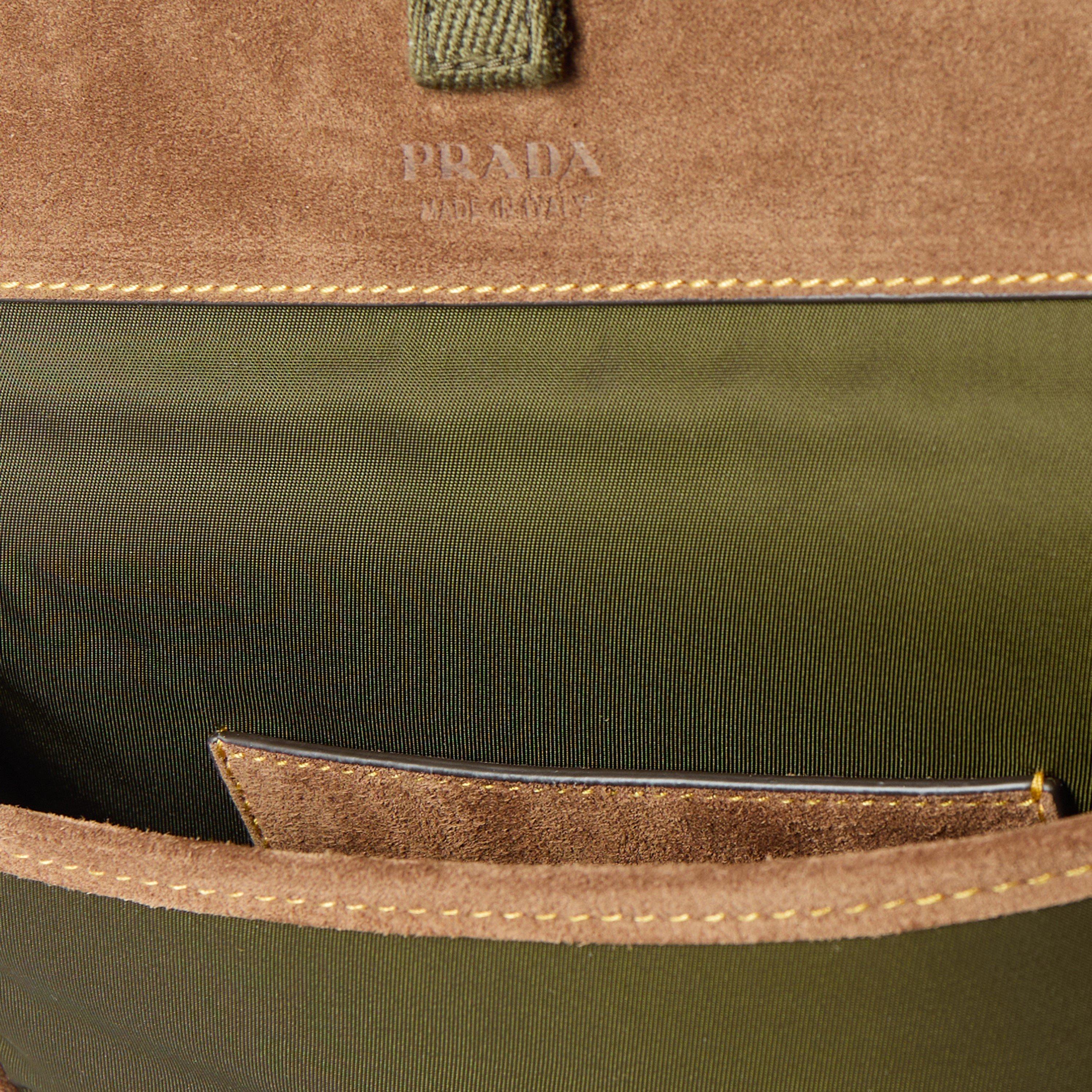 Brown - Prada - Men's Nylon Cross Body Bags - 5