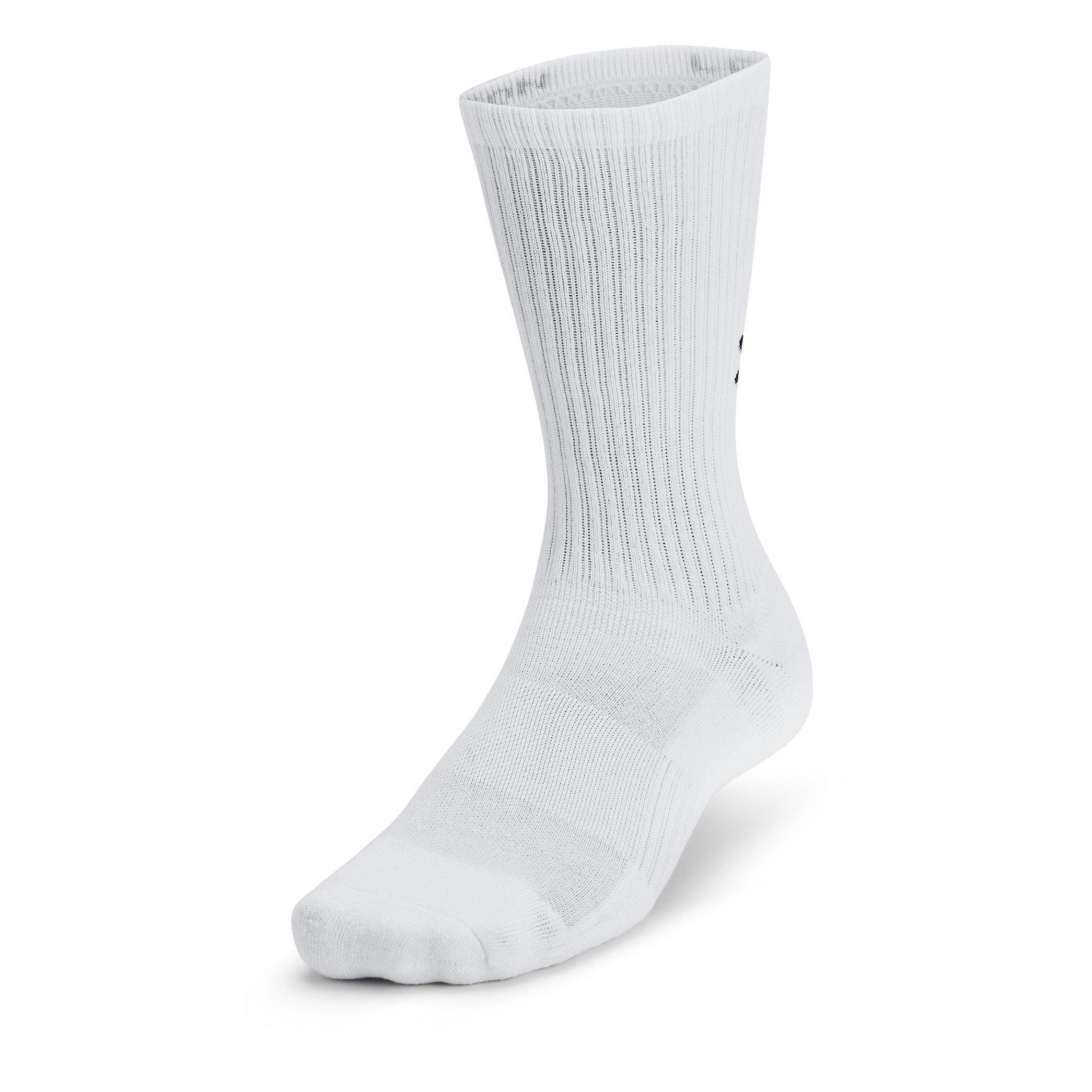 White/Wht/Black - Under Armour - Socks - 2