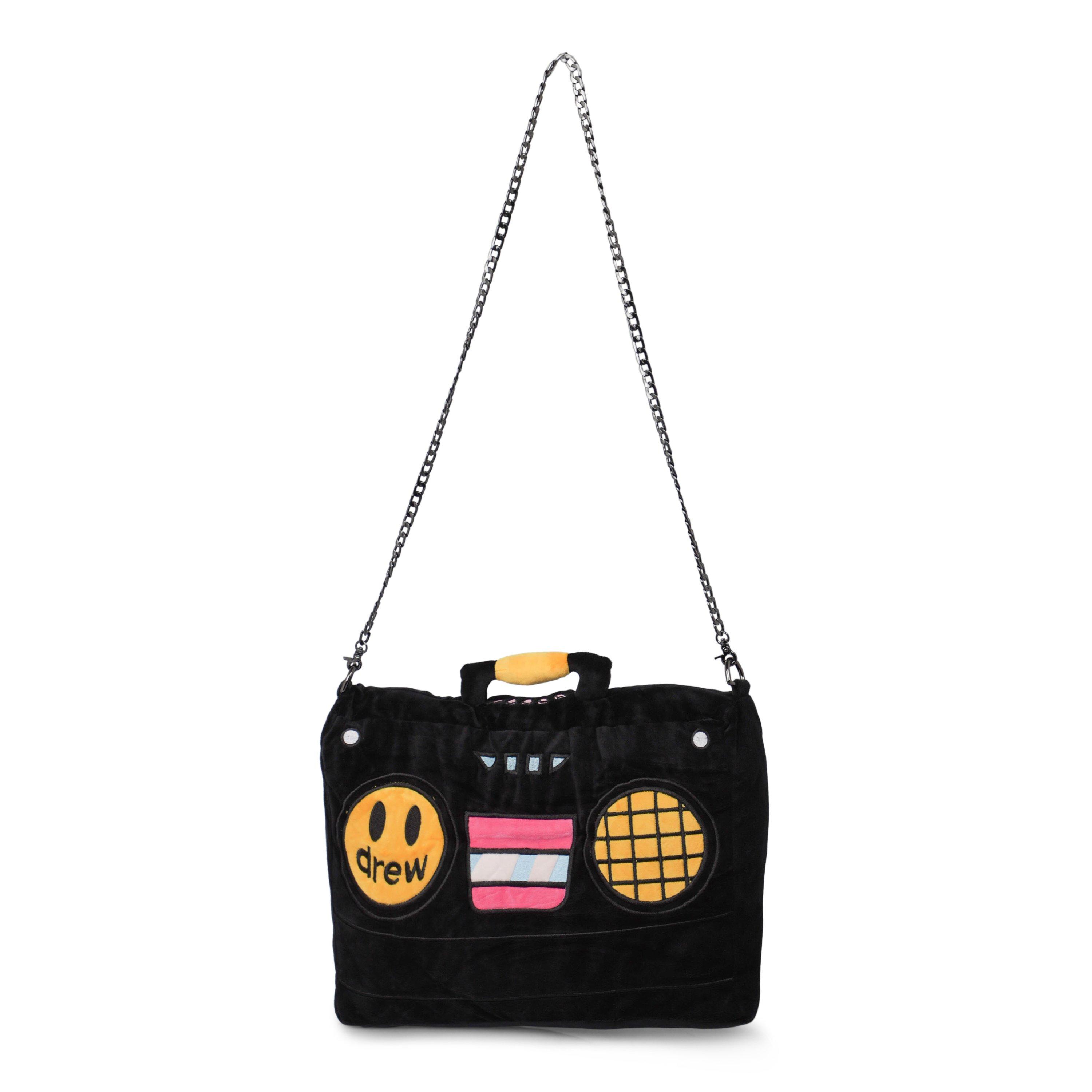 Noir - Drew House - Boombox Plush Crossbody Bag - 3