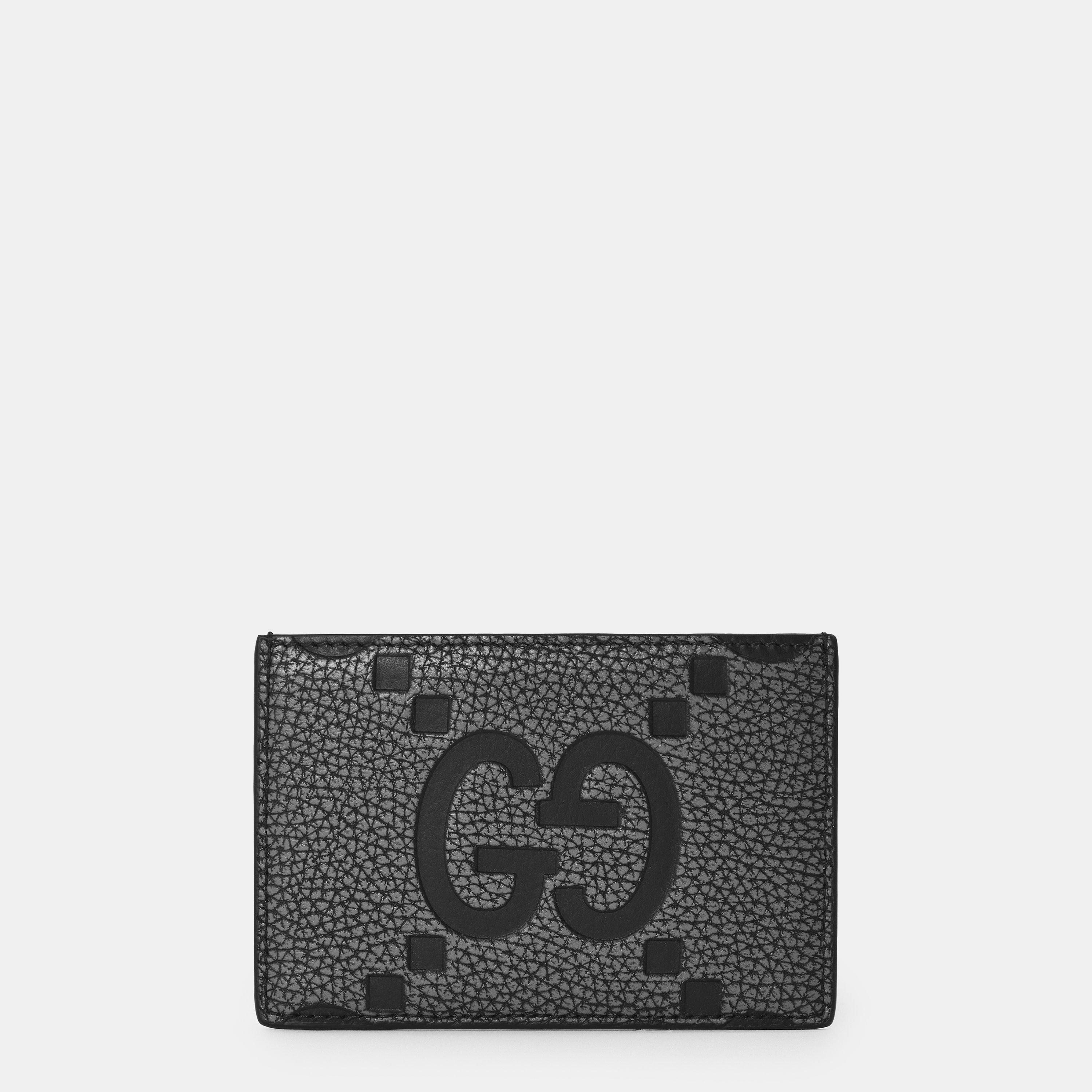 Black - Gucci - GG Card Case - 1