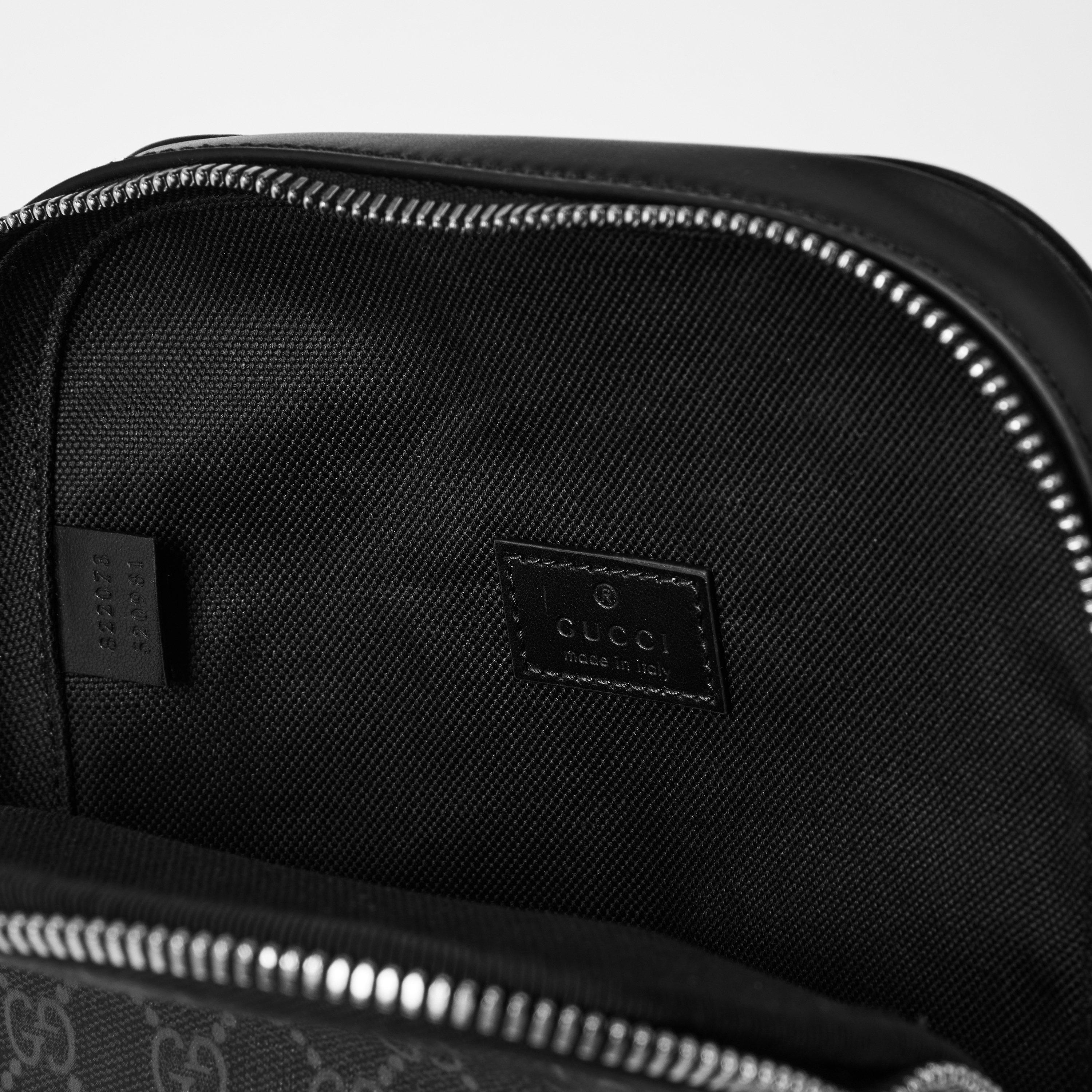 Black - Gucci - Monogram Crossbody Bag - 5