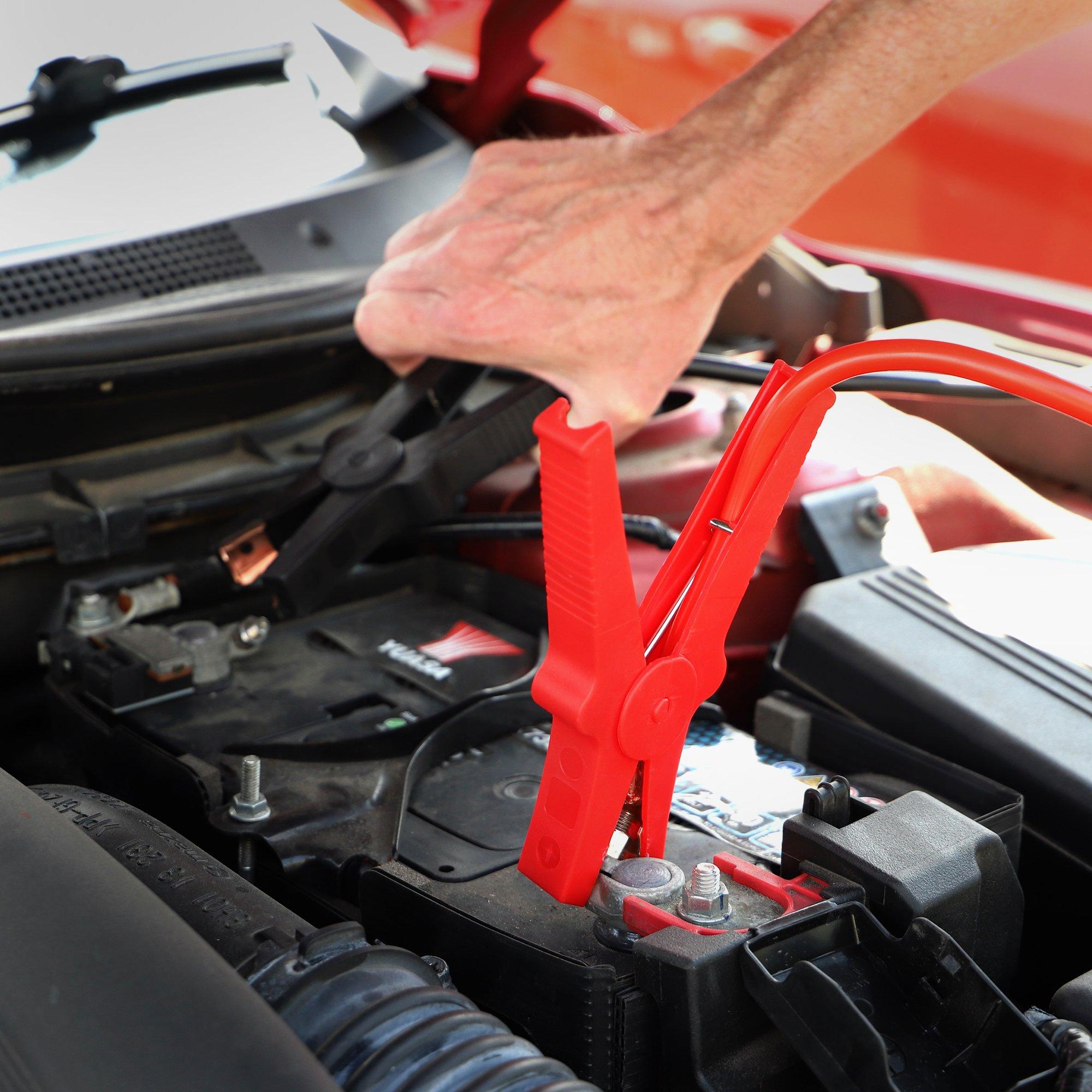 Red & Black - Goodyear - HD Booster Cables 400amp 2 Metres - 5