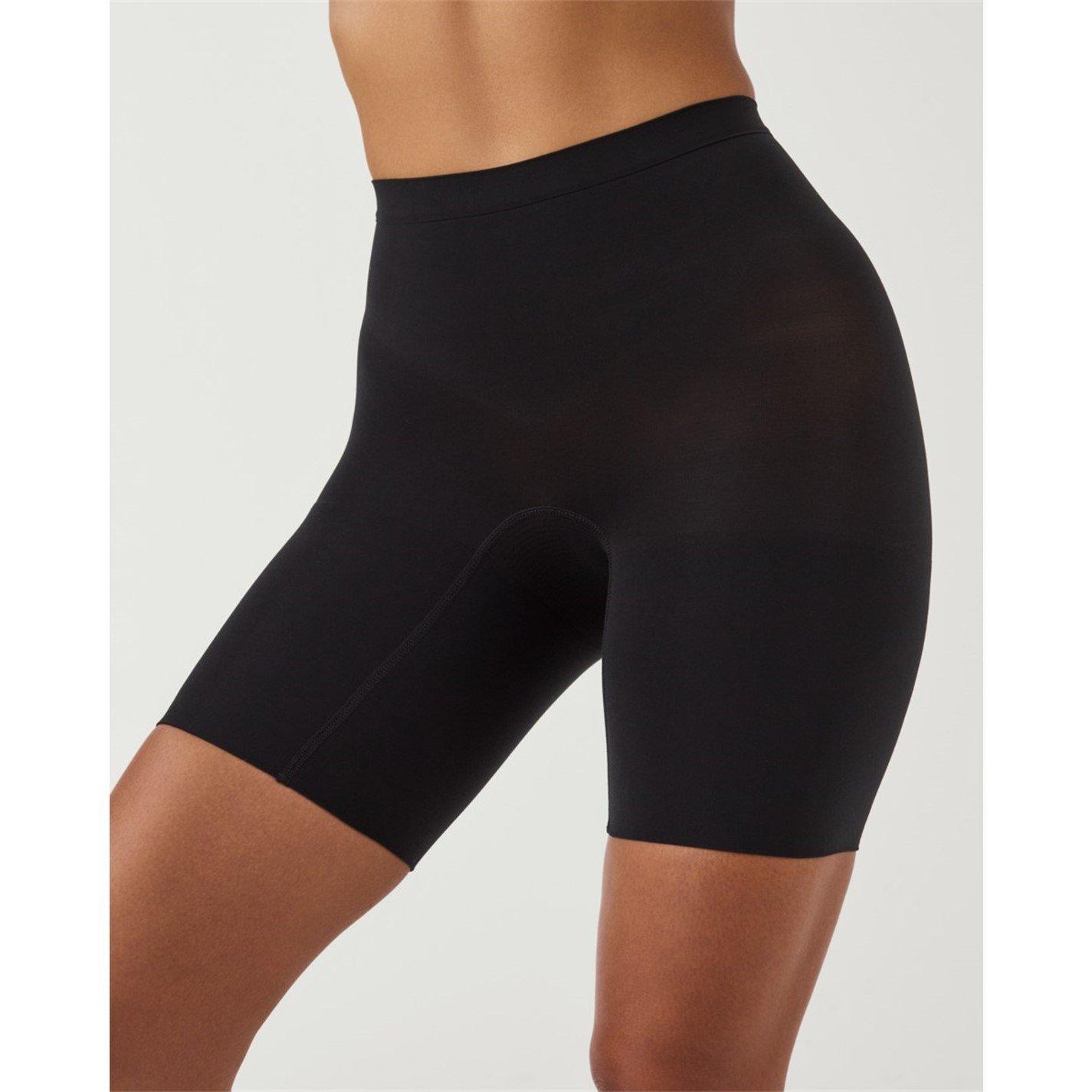 Very Black - Spanx - SPANXsculpt™ Seamless Power Mid-Thigh Short - 3