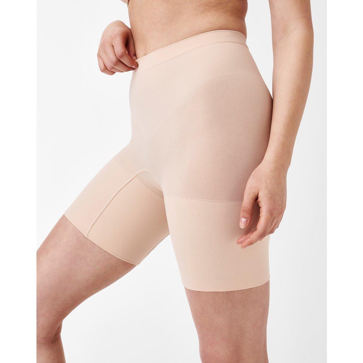 Soft Nude - Spanx - SPANXsculpt™ Seamless Power Mid-Thigh Short - 2