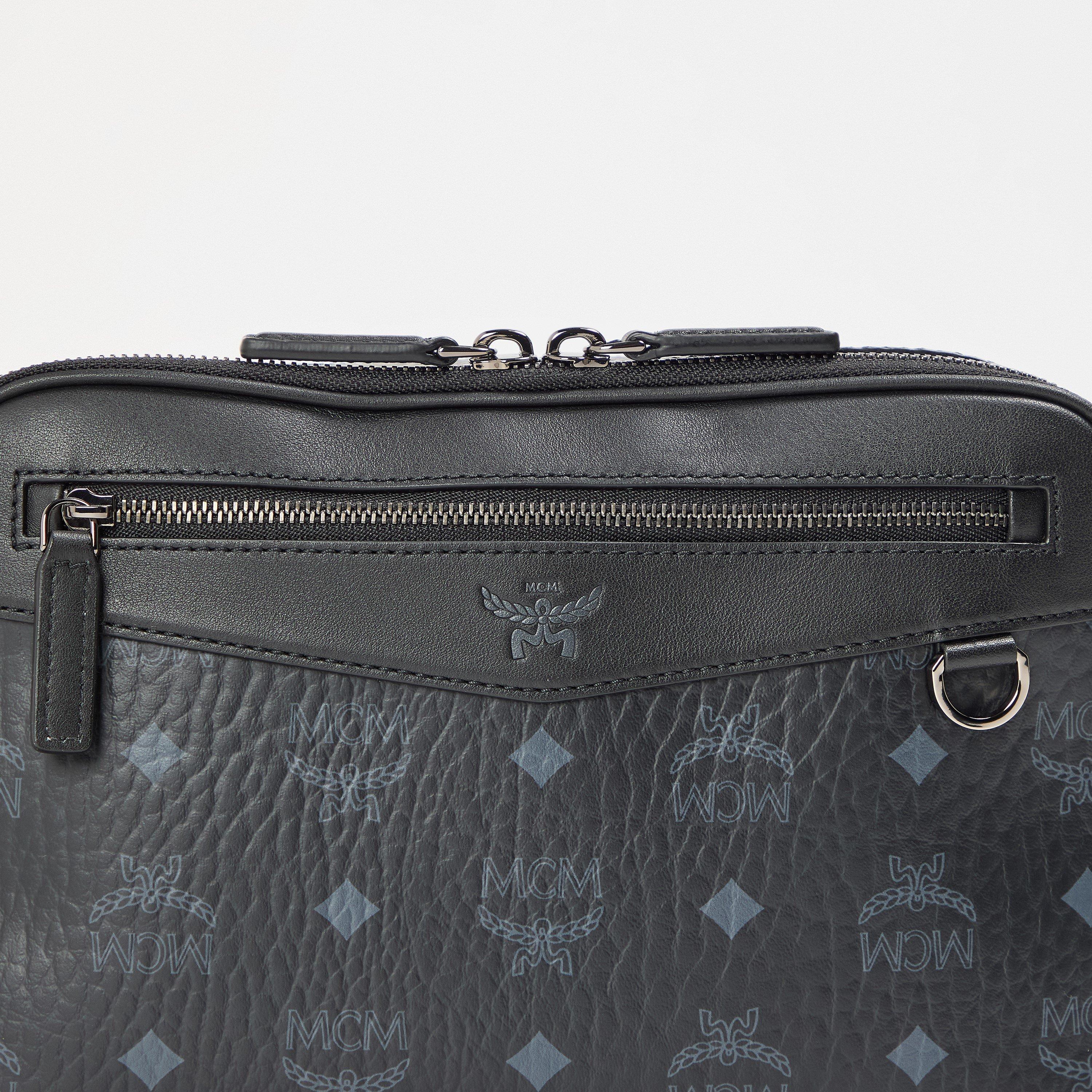 Black - MCM - Men's Cross Body Bag - 3