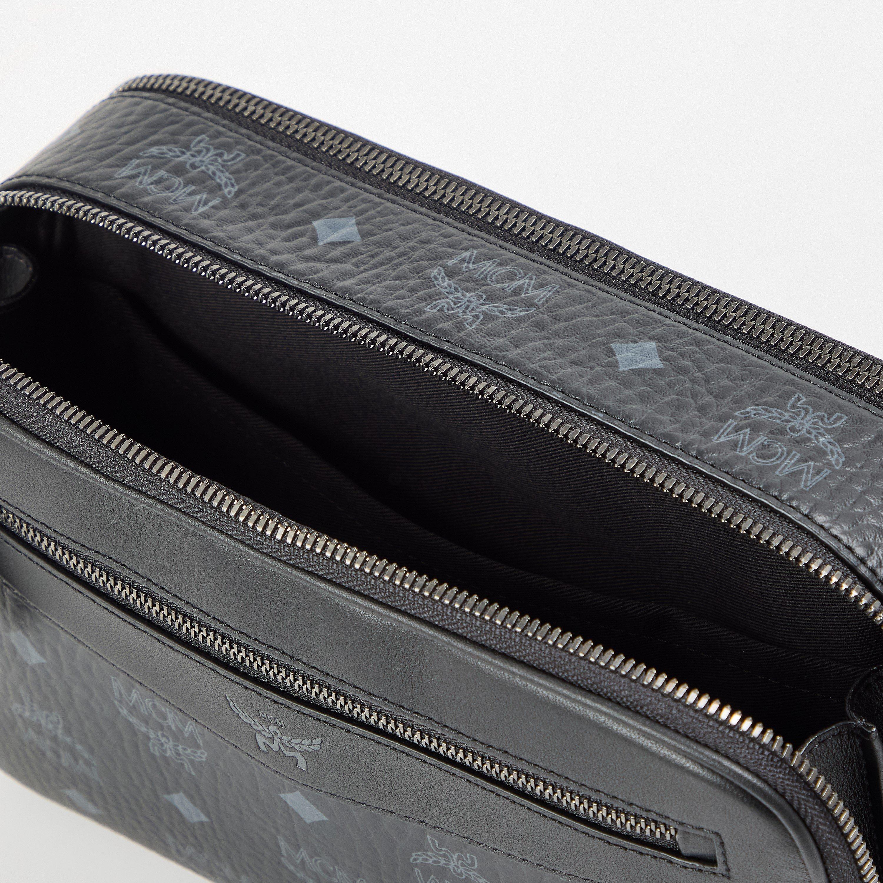 Black - MCM - Men's Cross Body Bag - 4