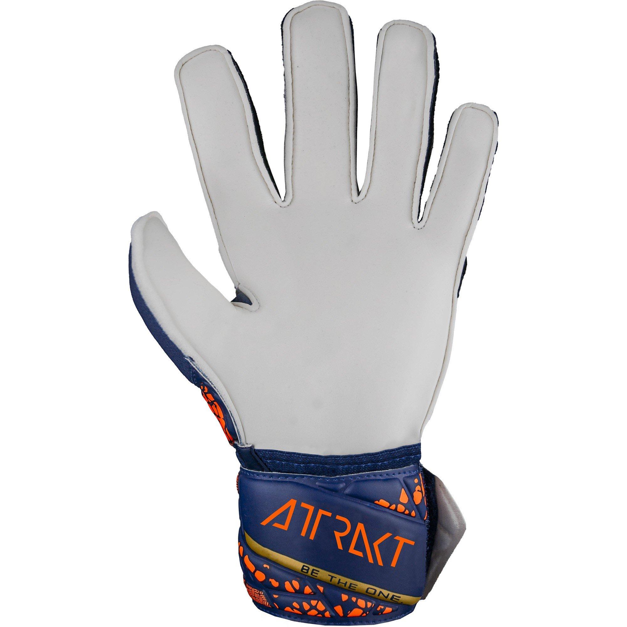 Prem Blu /gld - Reusch - Kids' Attrakt Solid Goalkeeper Gloves - 2