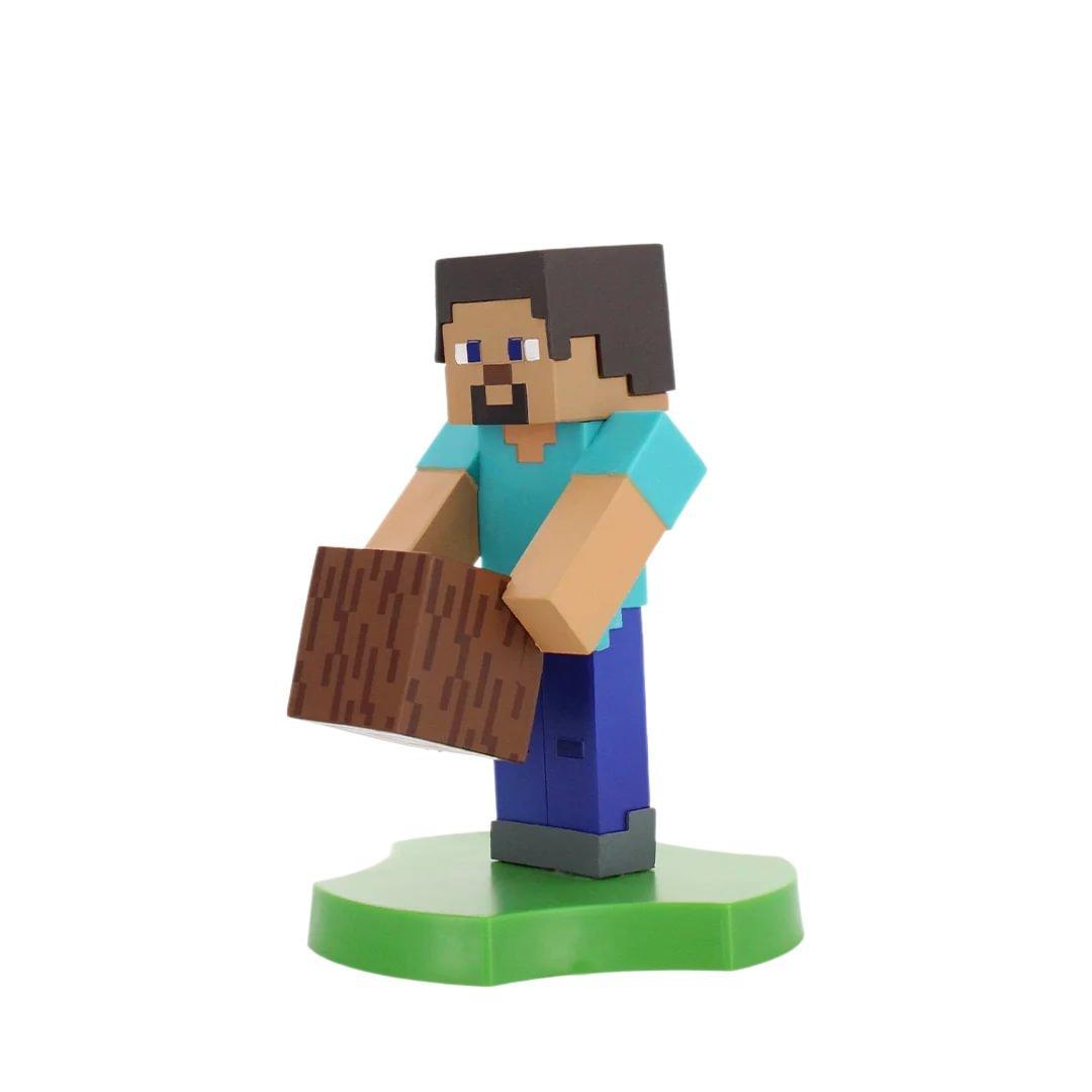 Multi - Cable Guys - Minecraft: Steve Cable Guys Holdems Mini Phone Stand and Device Holder - 2