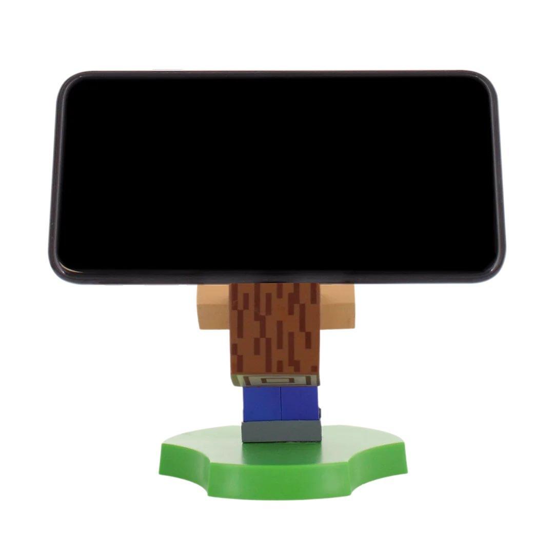 Multi - Cable Guys - Minecraft: Steve Cable Guys Holdems Mini Phone Stand and Device Holder - 7