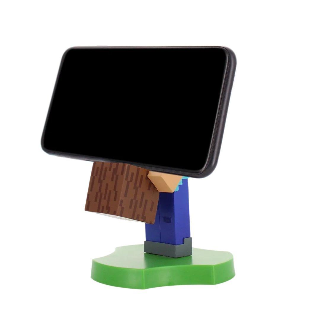 Multi - Cable Guys - Minecraft: Steve Cable Guys Holdems Mini Phone Stand and Device Holder - 8