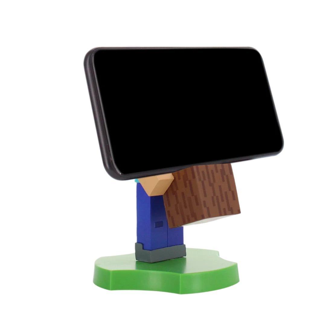 Multi - Cable Guys - Minecraft: Steve Cable Guys Holdems Mini Phone Stand and Device Holder - 9