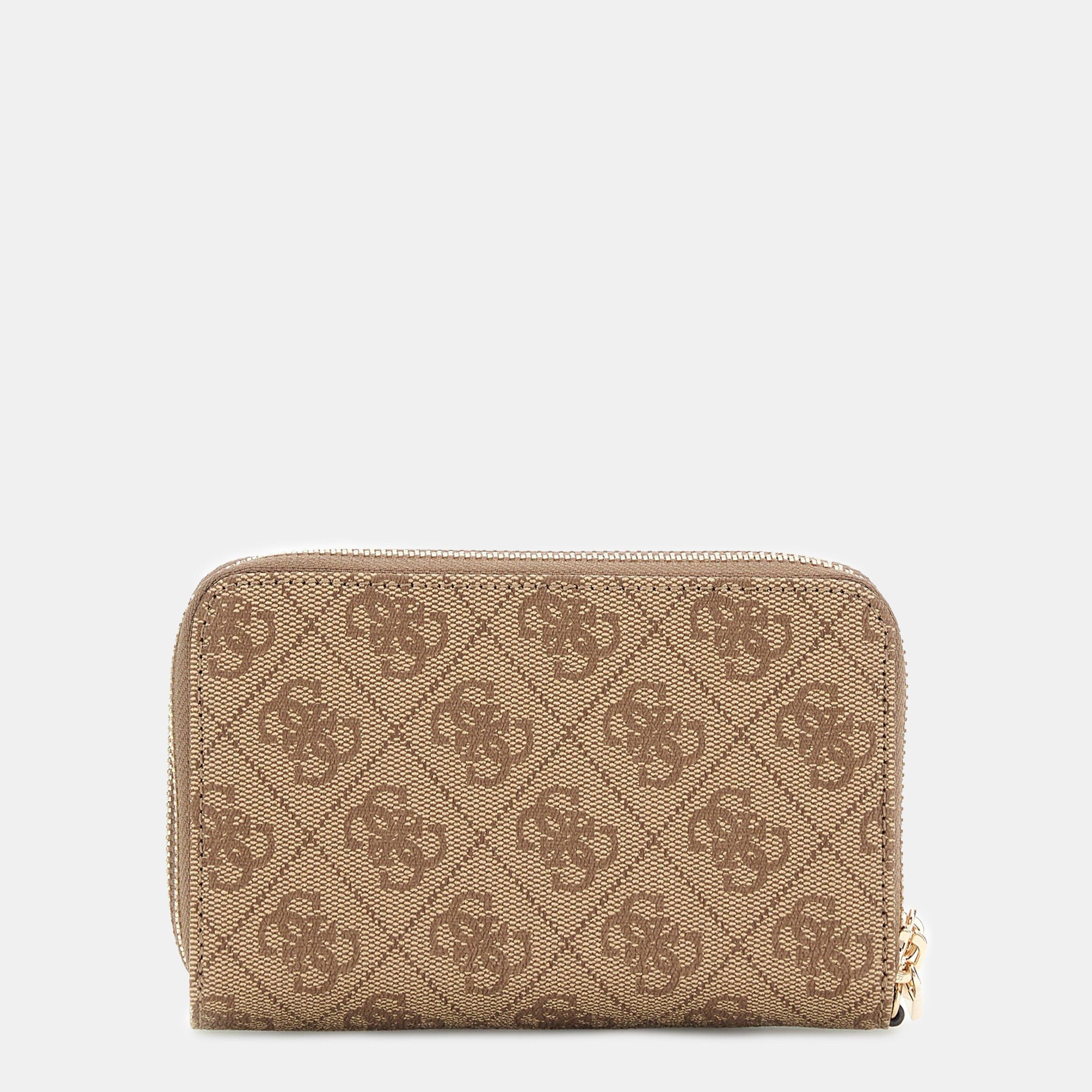 Latte Logo - Guess - Women's Laurel M Zip Around Purse - 2