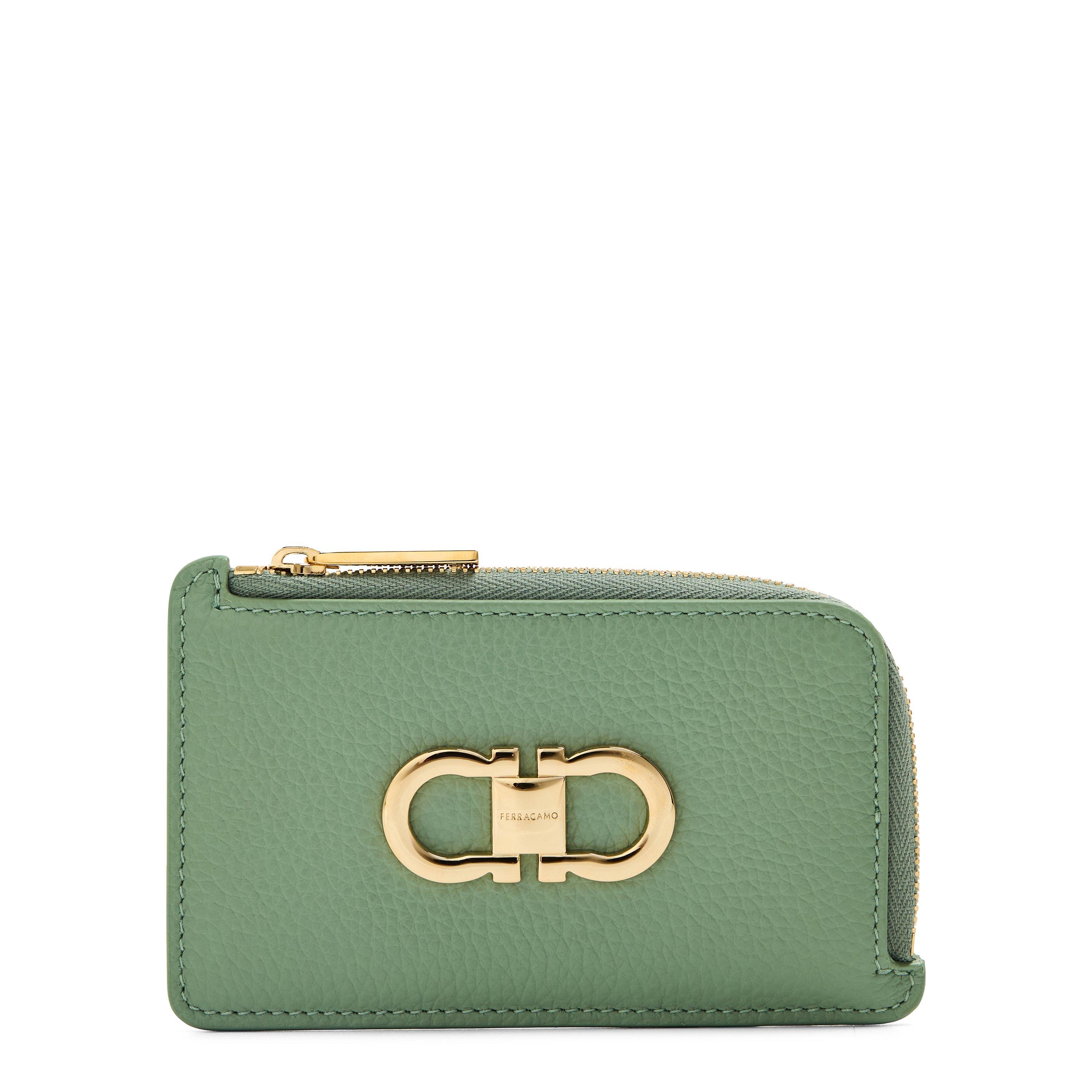 Seagrass - Ferragamo - Women's Portacarte Zip Around Purse - 1