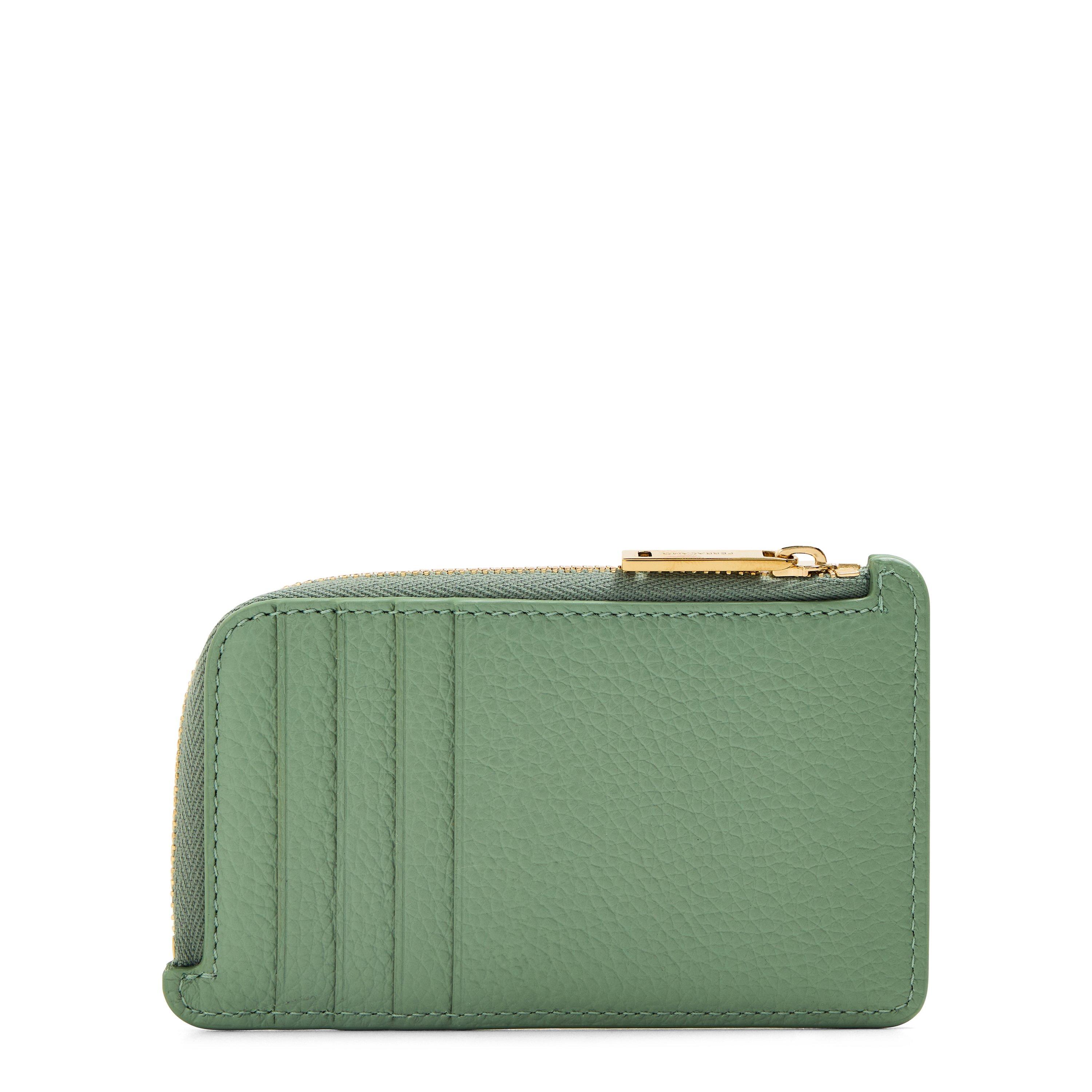 Seagrass - Ferragamo - Women's Portacarte Zip Around Purse - 2