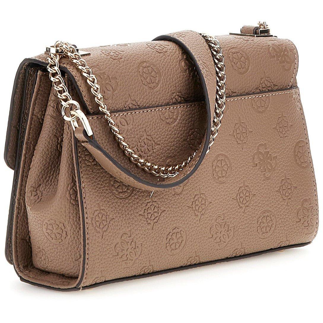 Dark Taupe - Guess - Women's Crossbody Bag - 2