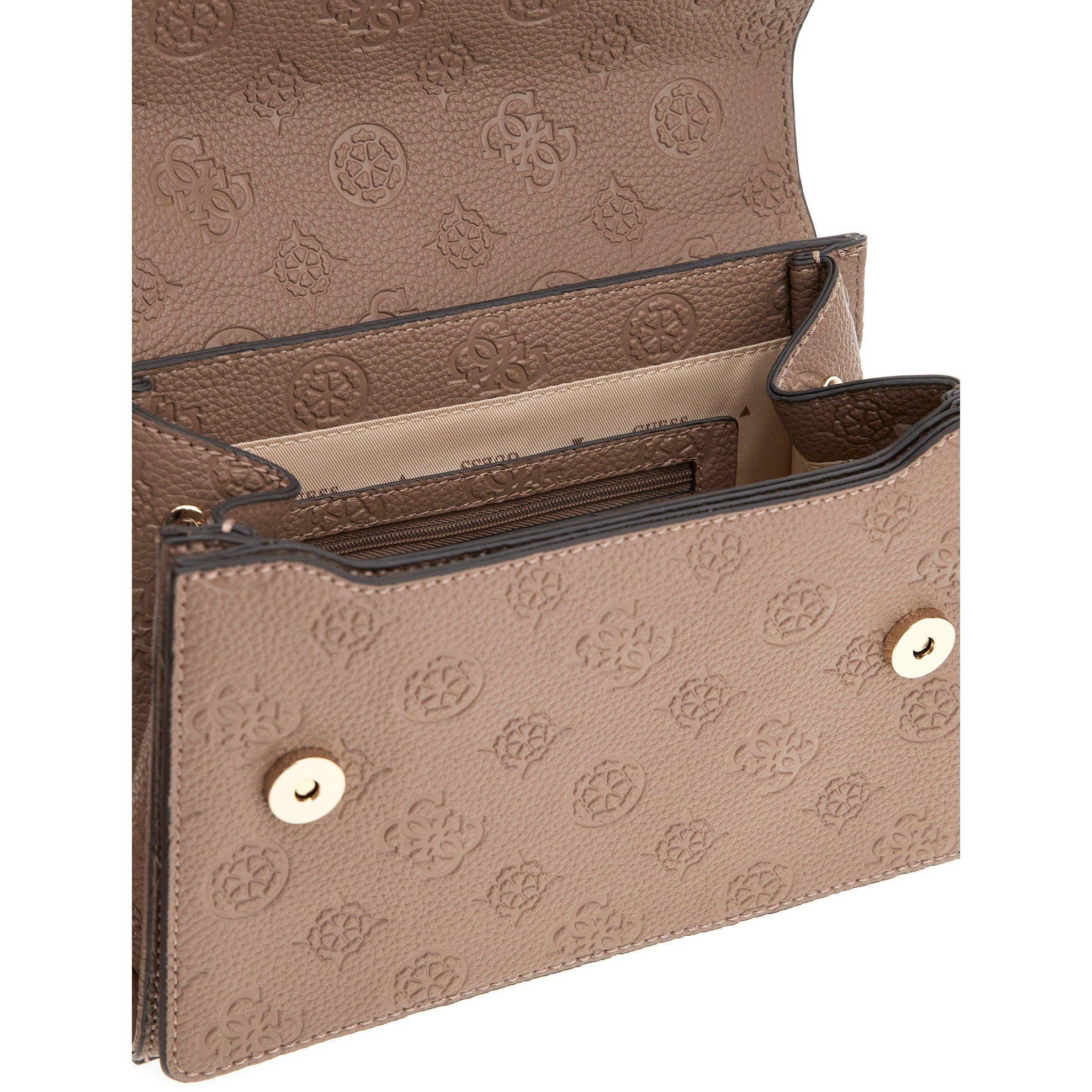 Dark Taupe - Guess - Women's Crossbody Bag - 4