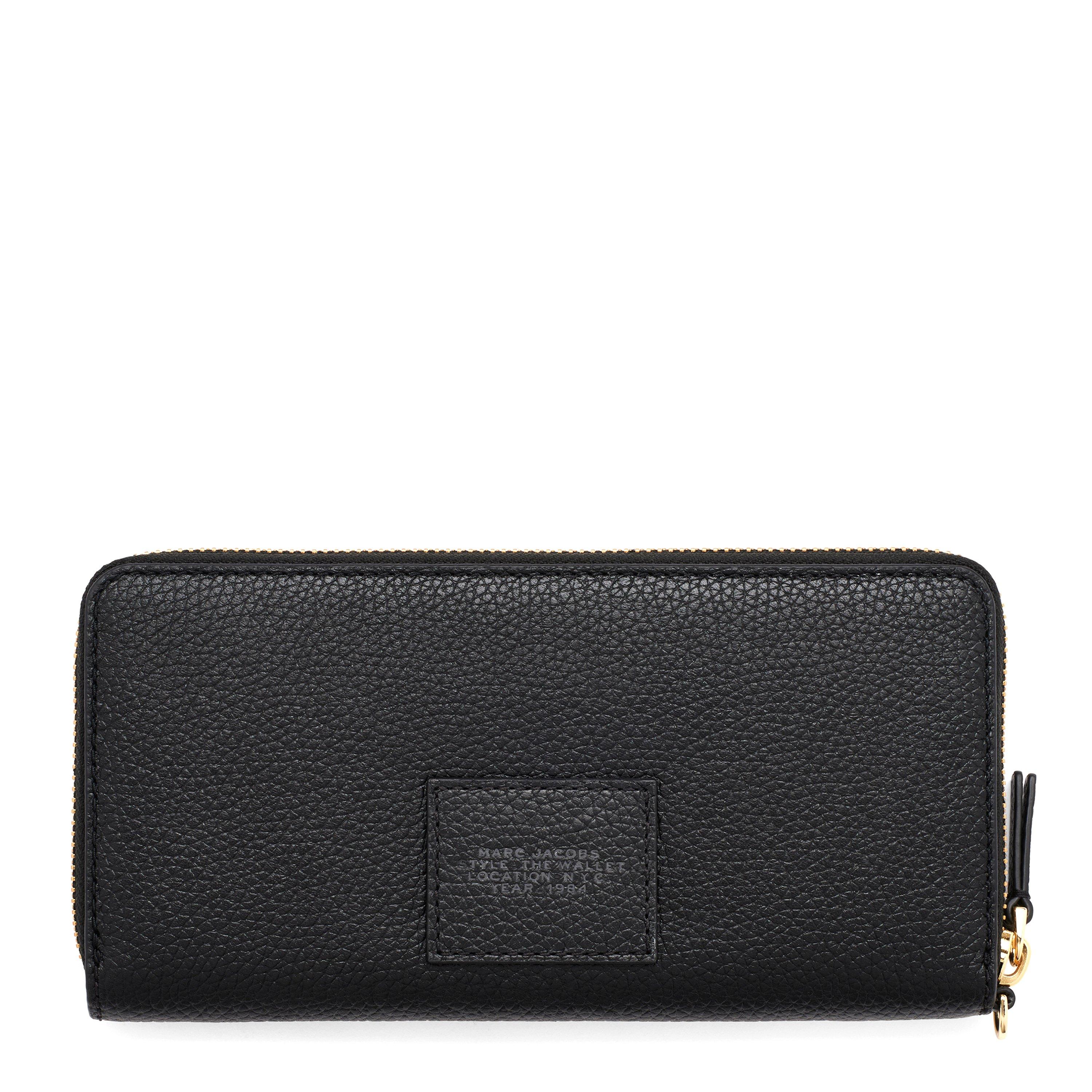 Black - Marc Jacobs - The Leather Continental Wallet - 2