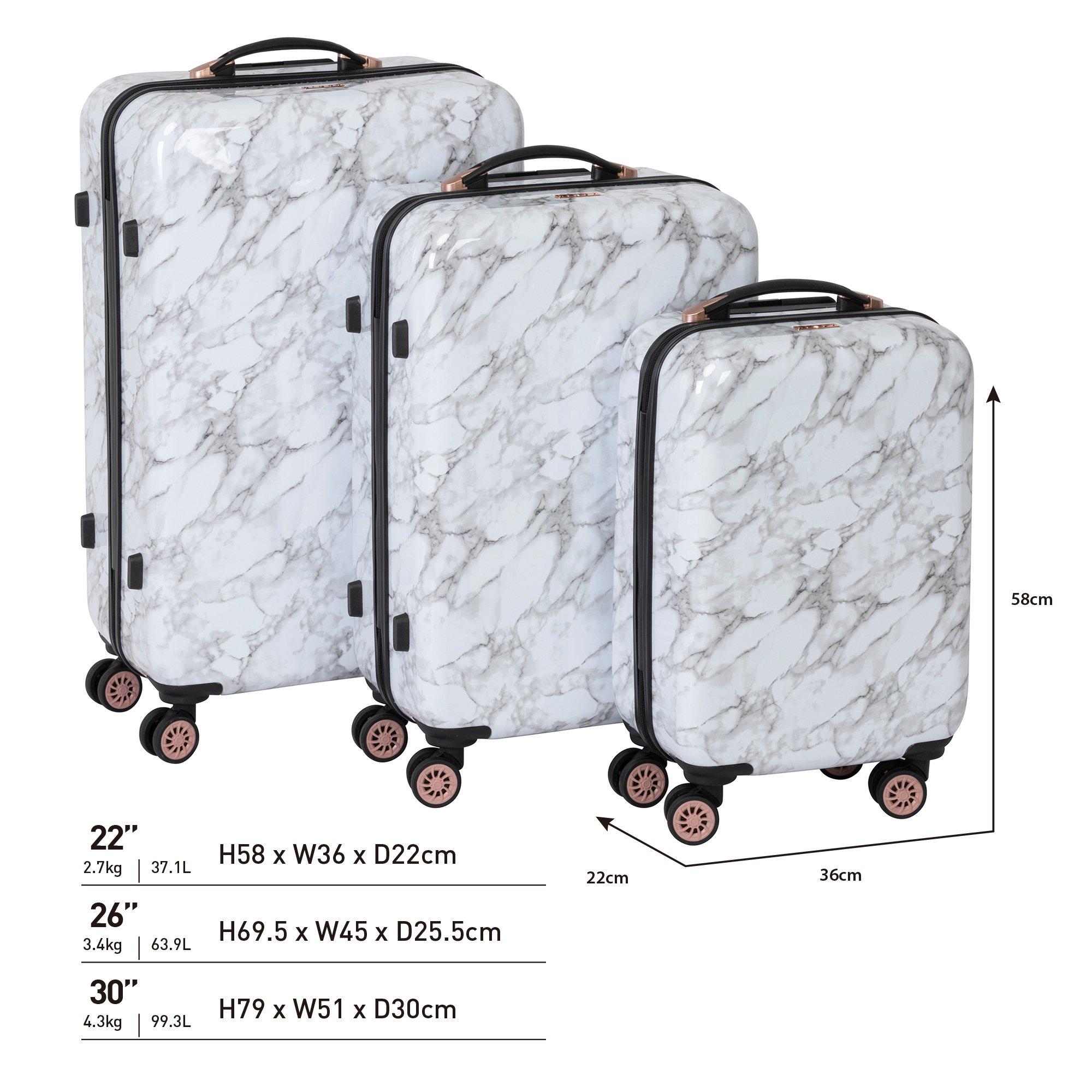 Marble - Linea - Como Hard Shell Luggage Case - 10