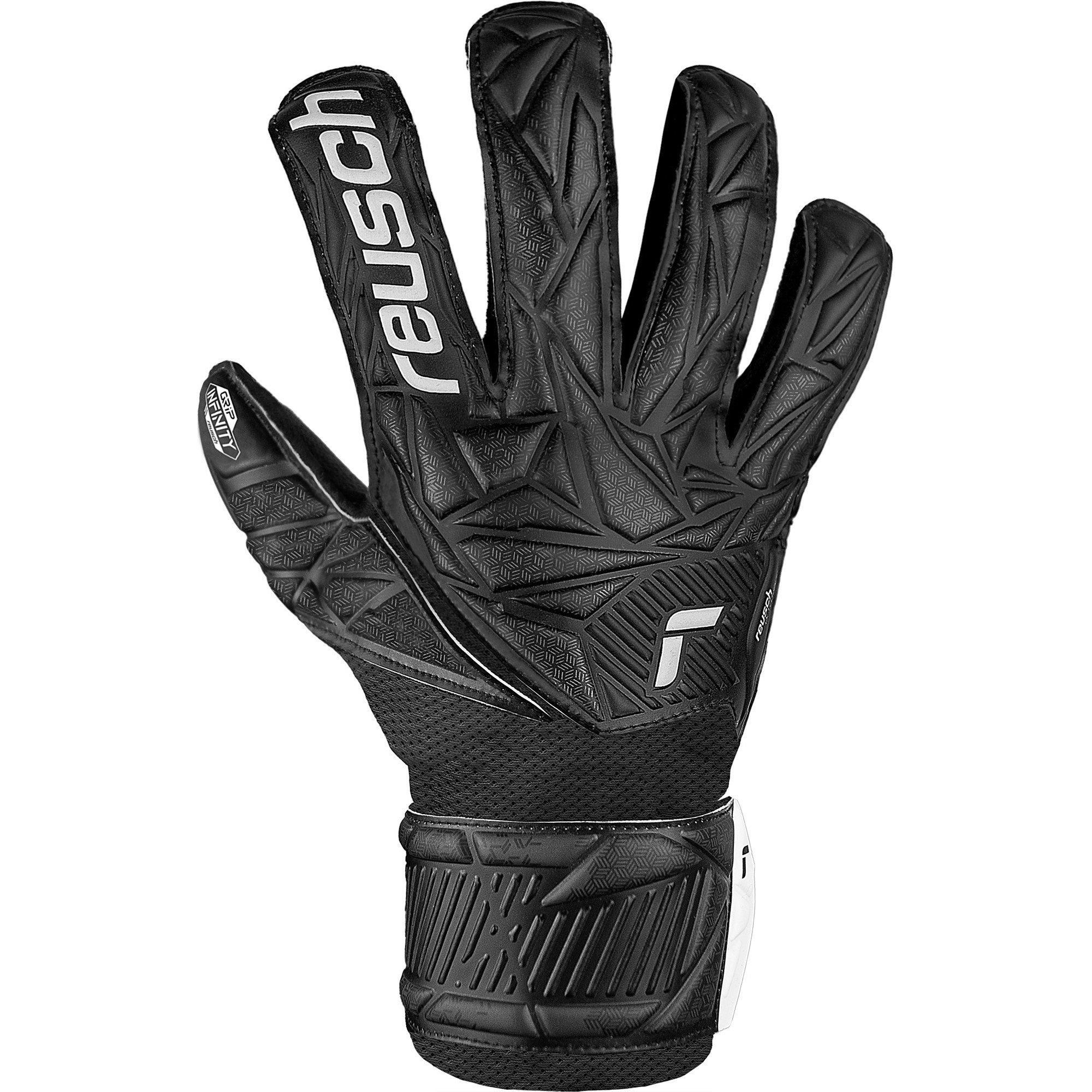 Schwarz - Reusch - Kids' Attrakt Goalkeeper Gloves - 2