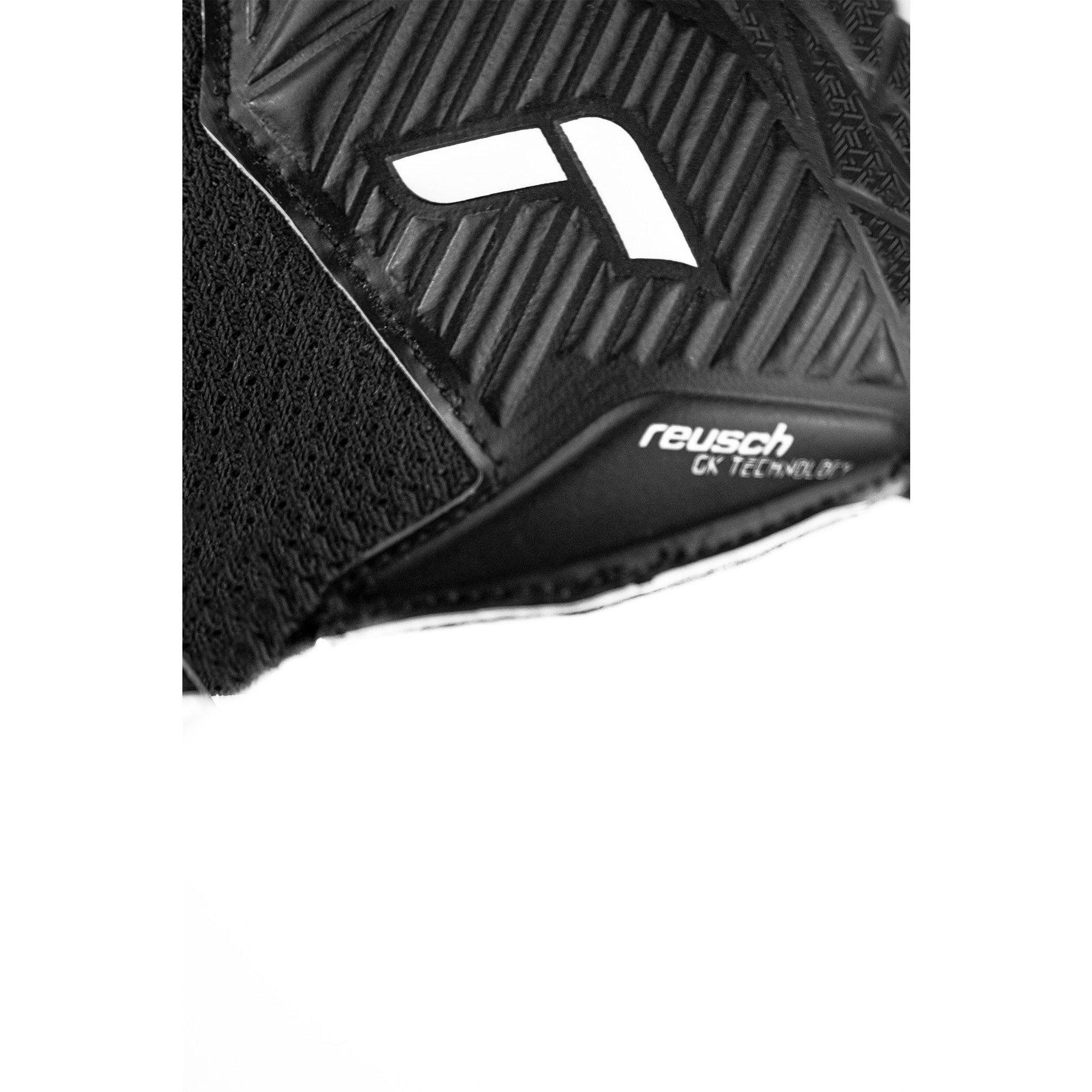 Schwarz - Reusch - Kids' Attrakt Goalkeeper Gloves - 7