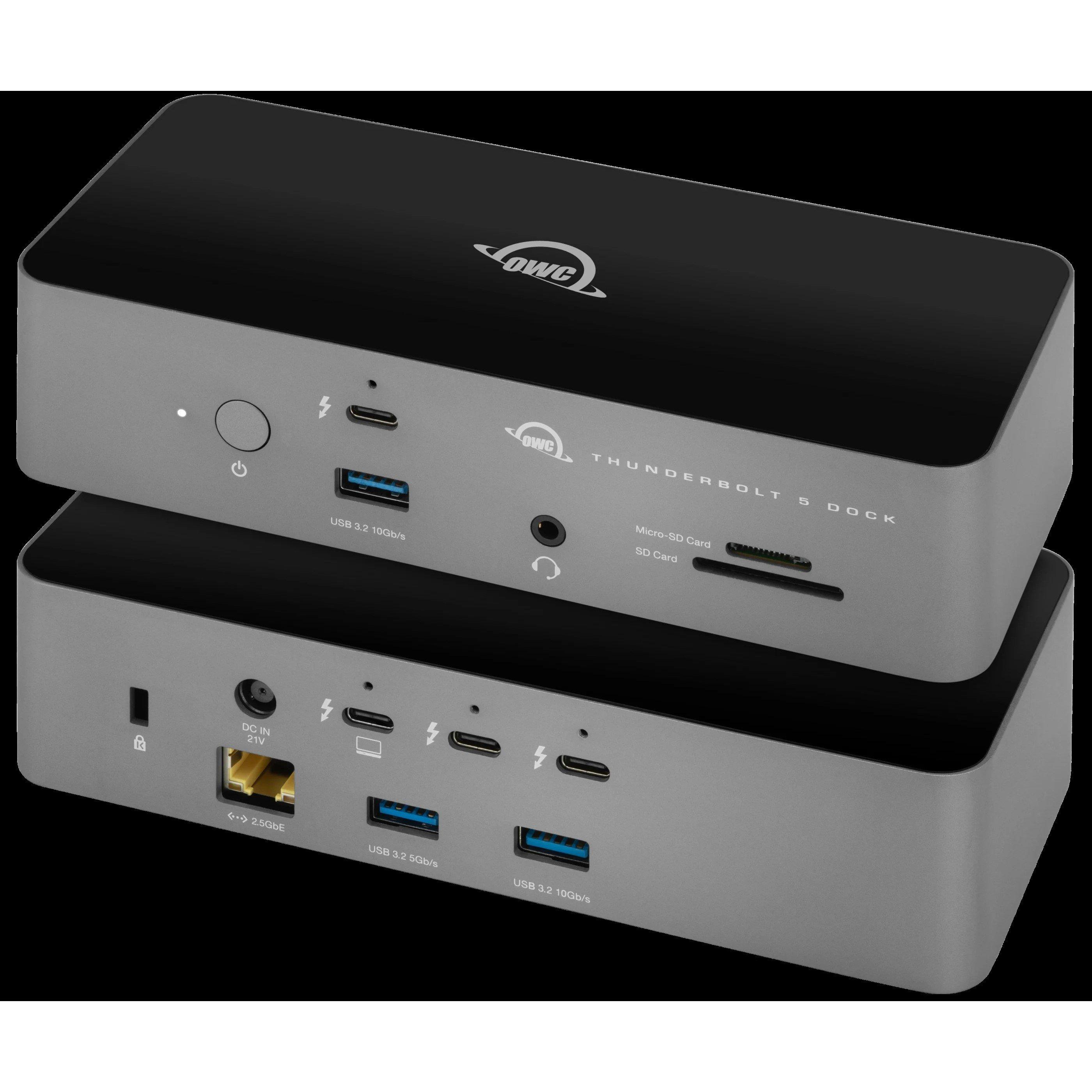 Zwart - OWC - OWC Thunderbolt 5 Dock