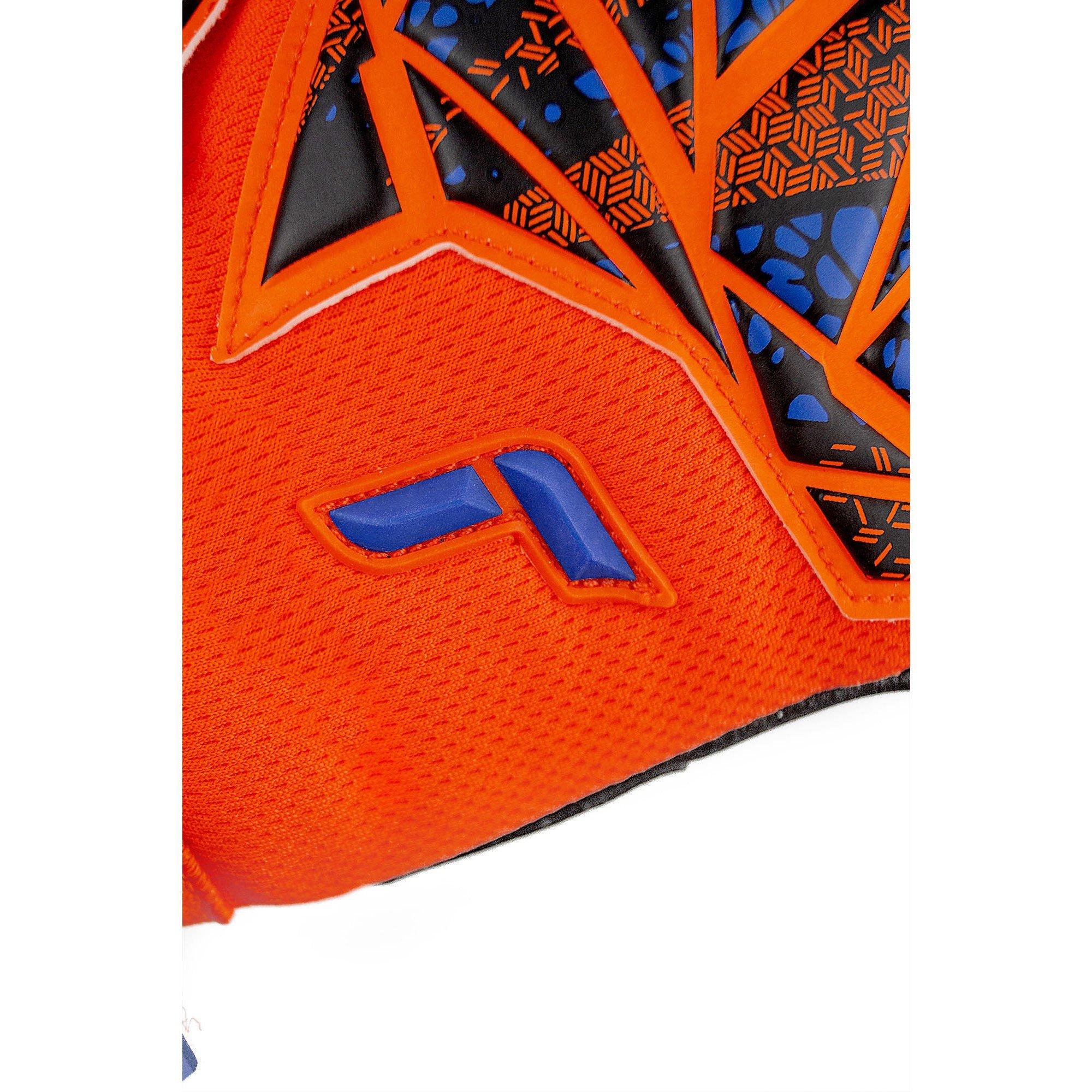 Hyp Orange /Blu - Reusch - Kids' Attrakt Goalkeeper Gloves - 5
