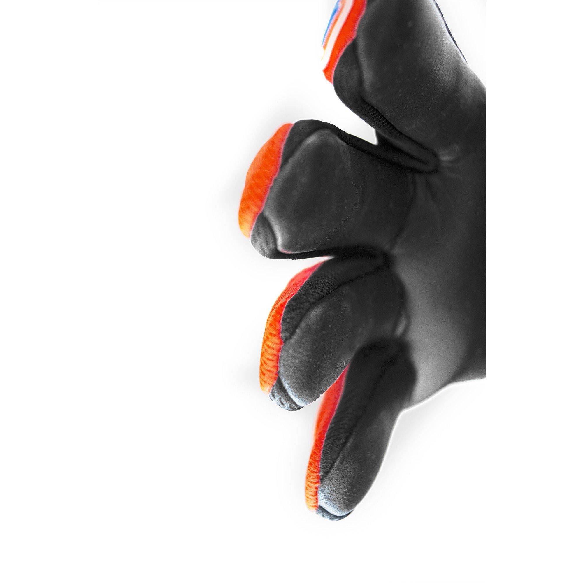 Hyp Orange /Blu - Reusch - Kids' Attrakt Goalkeeper Gloves - 8