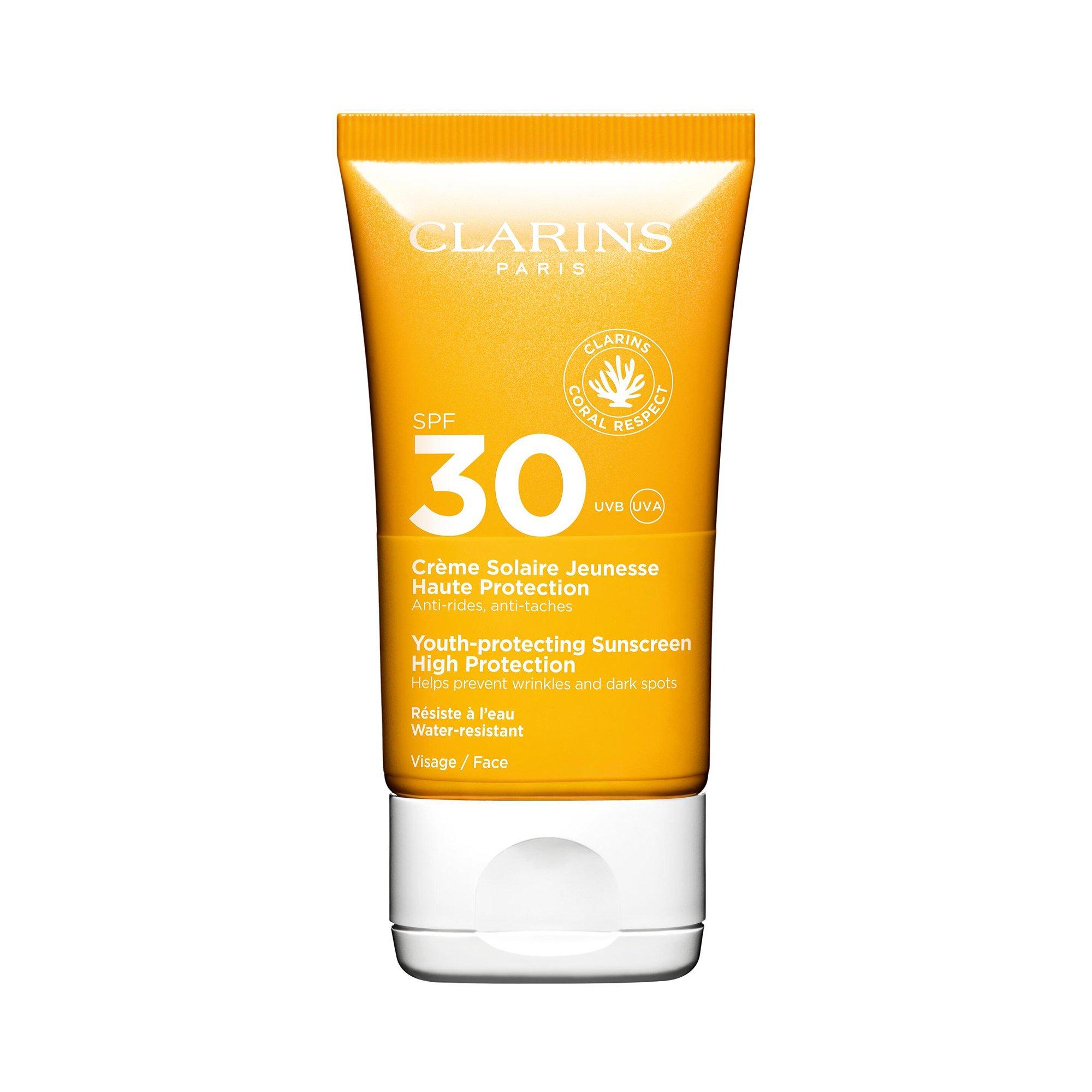 Clear - Clarins - Youth-protecting Sunscreen High Protection SPF30 - 1
